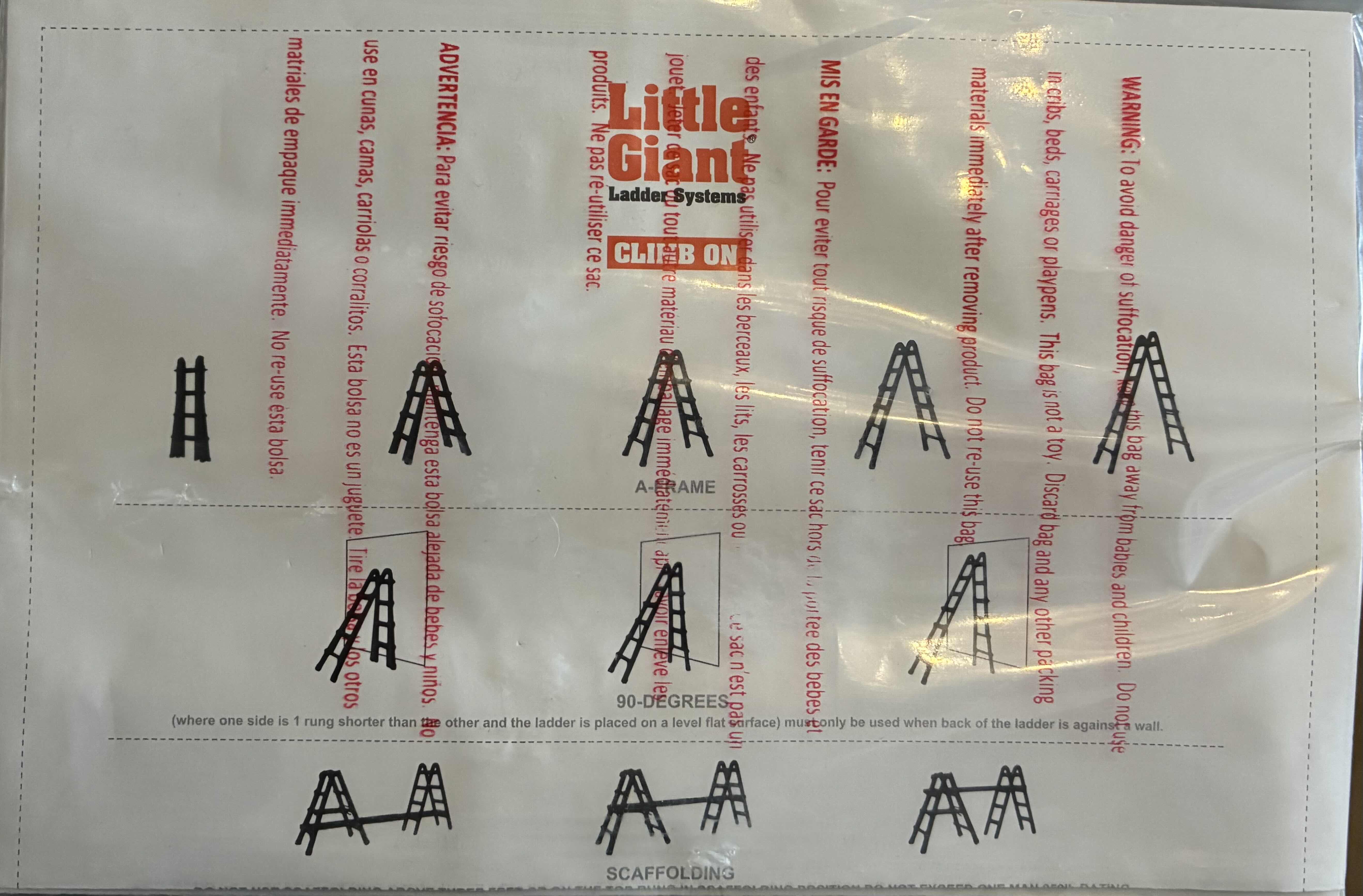 Photo 1 of LITTLE GIANT LT MULTI-USE LADDER SYSTEM M17LG