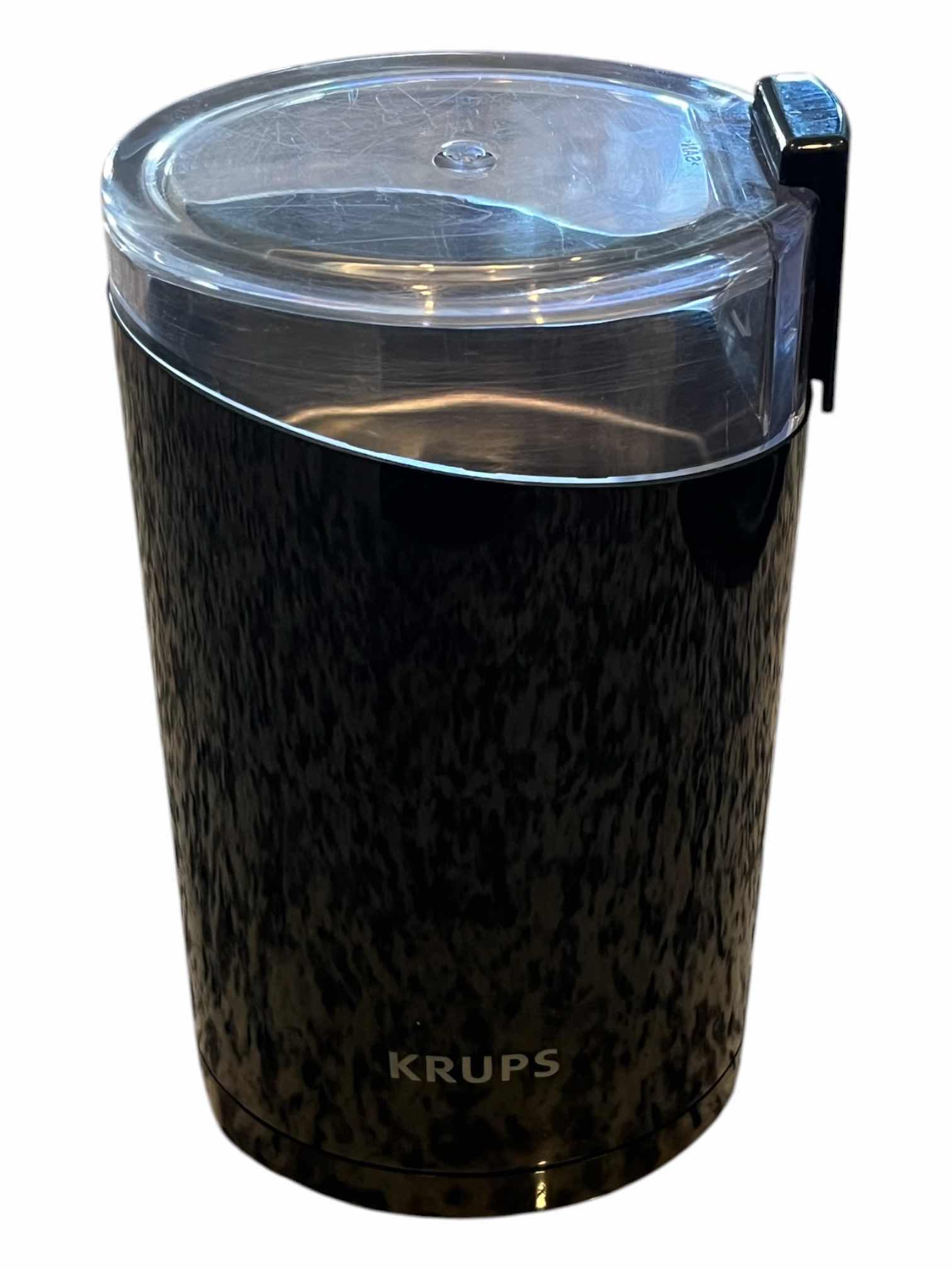 Photo 1 of KRUPS BLACK COFFEE GRINDER F203
