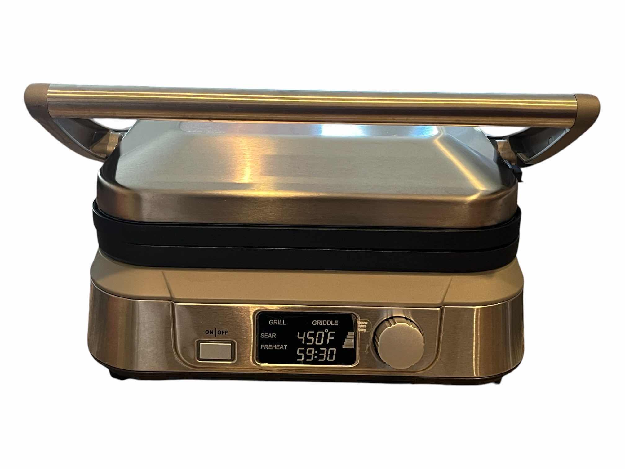 Photo 1 of CUISINART FIVE STAINLESS STEEL GRIDDLE GR-5B