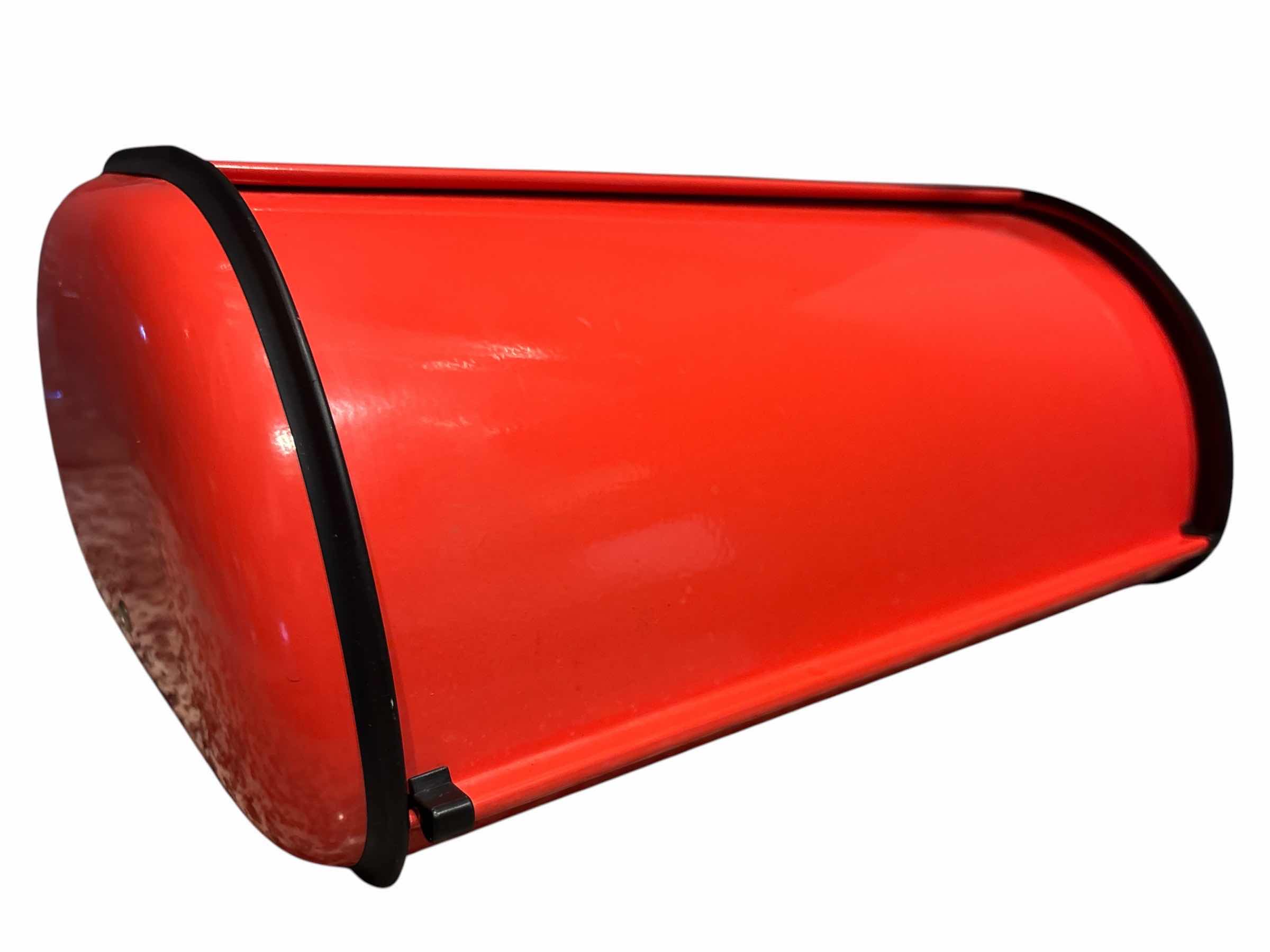 Photo 1 of HOME BASICS ROLL UP LID STAINLESS STEEL BREAD BOX $70