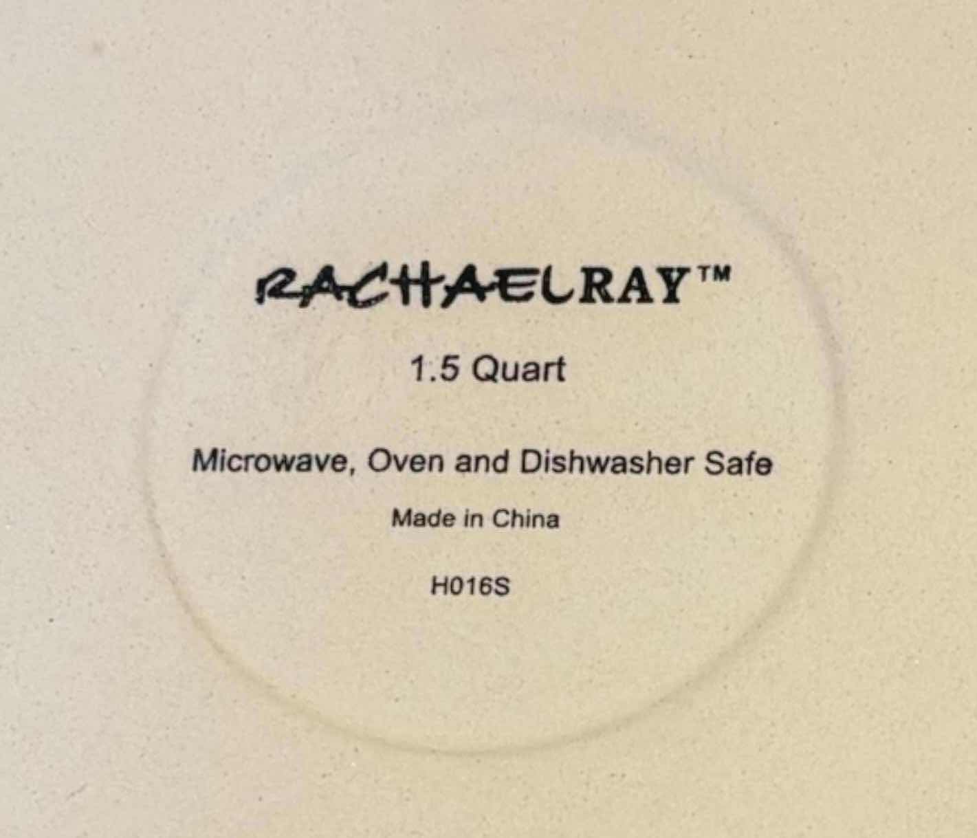 Photo 1 of RACHAEL RAY BURGUNDY LEAVES STONEWARE CASSEROLE/BAKING DISH SET OF 4 (READ NOTES)