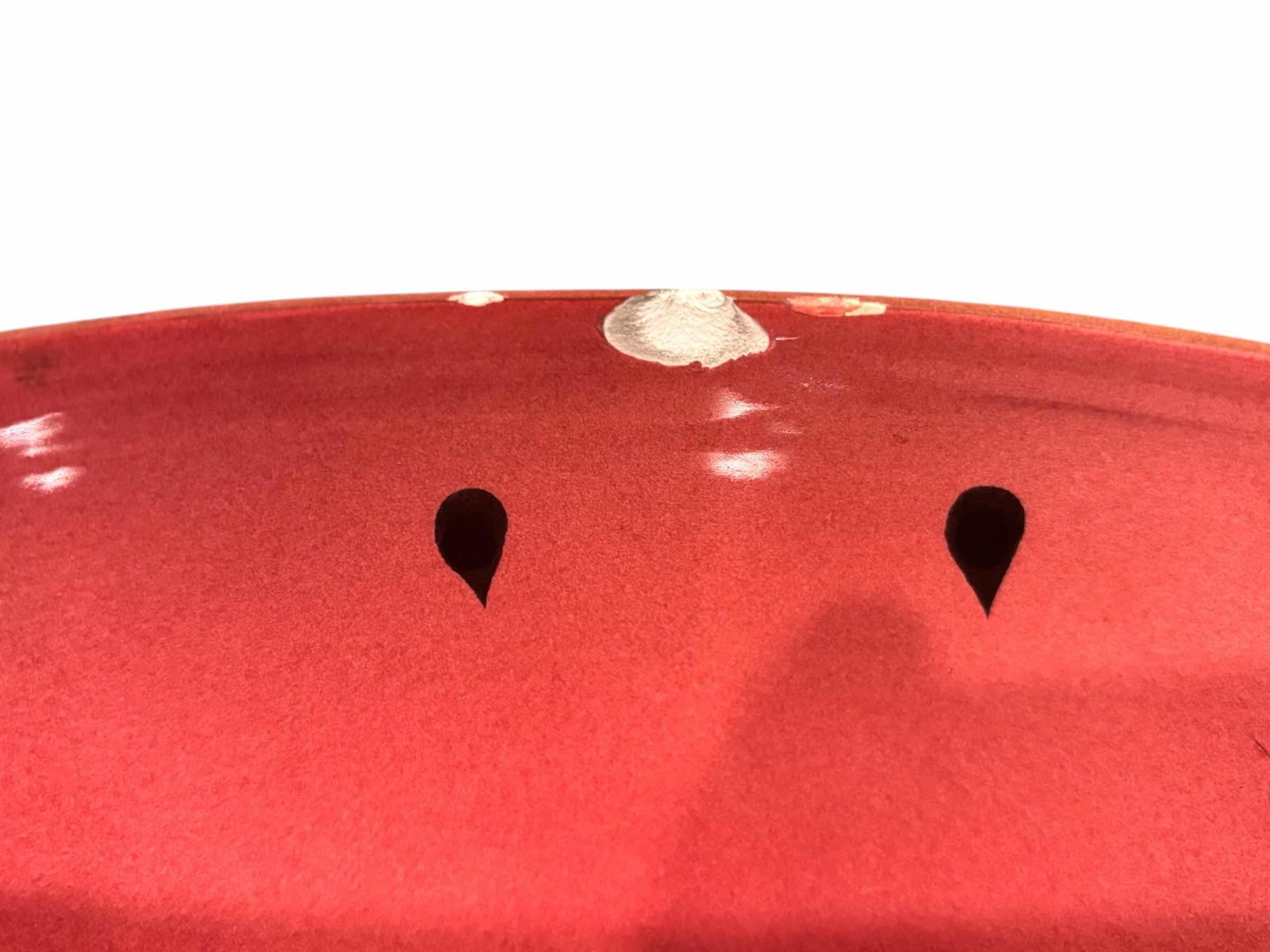 Photo 1 of 6 PC CERAMIC WATERMELON SERVING SET