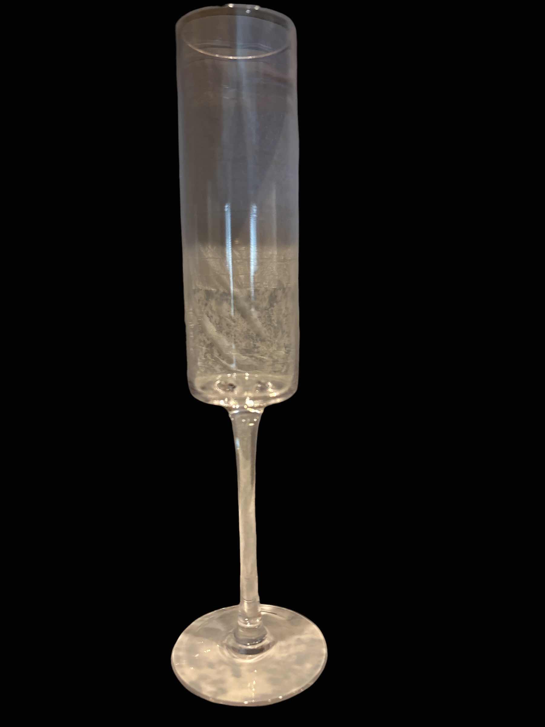 Photo 1 of CHAMPAGNE FLUKES AND WINE GLASSES H9.5” (9)