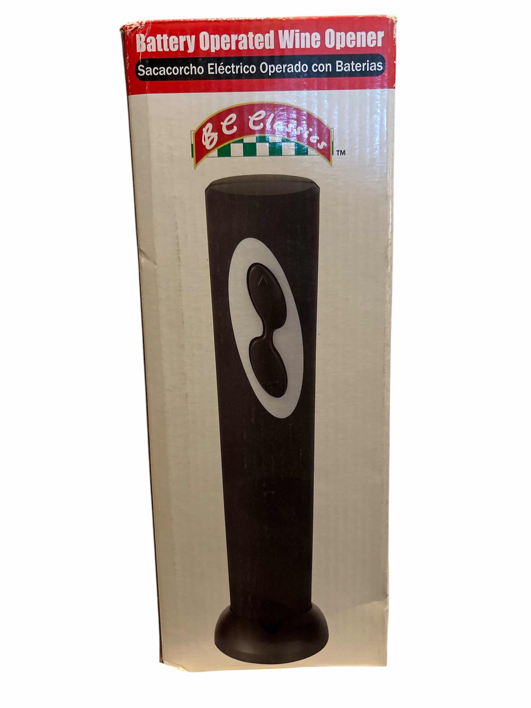 Photo 1 of BC CLASSICS BATTERY OPERATED WINE OPENER