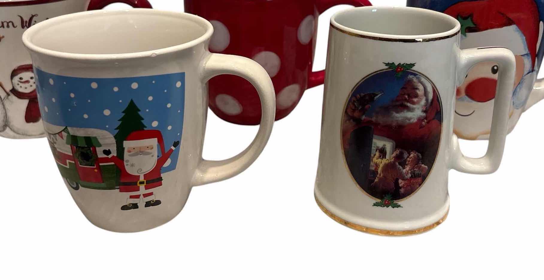 Photo 1 of CHRISTMAS MUGS (5)