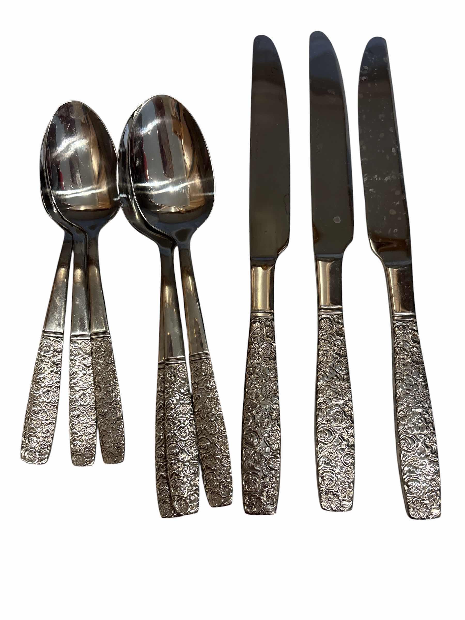Photo 1 of INTERNATIONAL STAINLESS FLATWARE (10)PCS