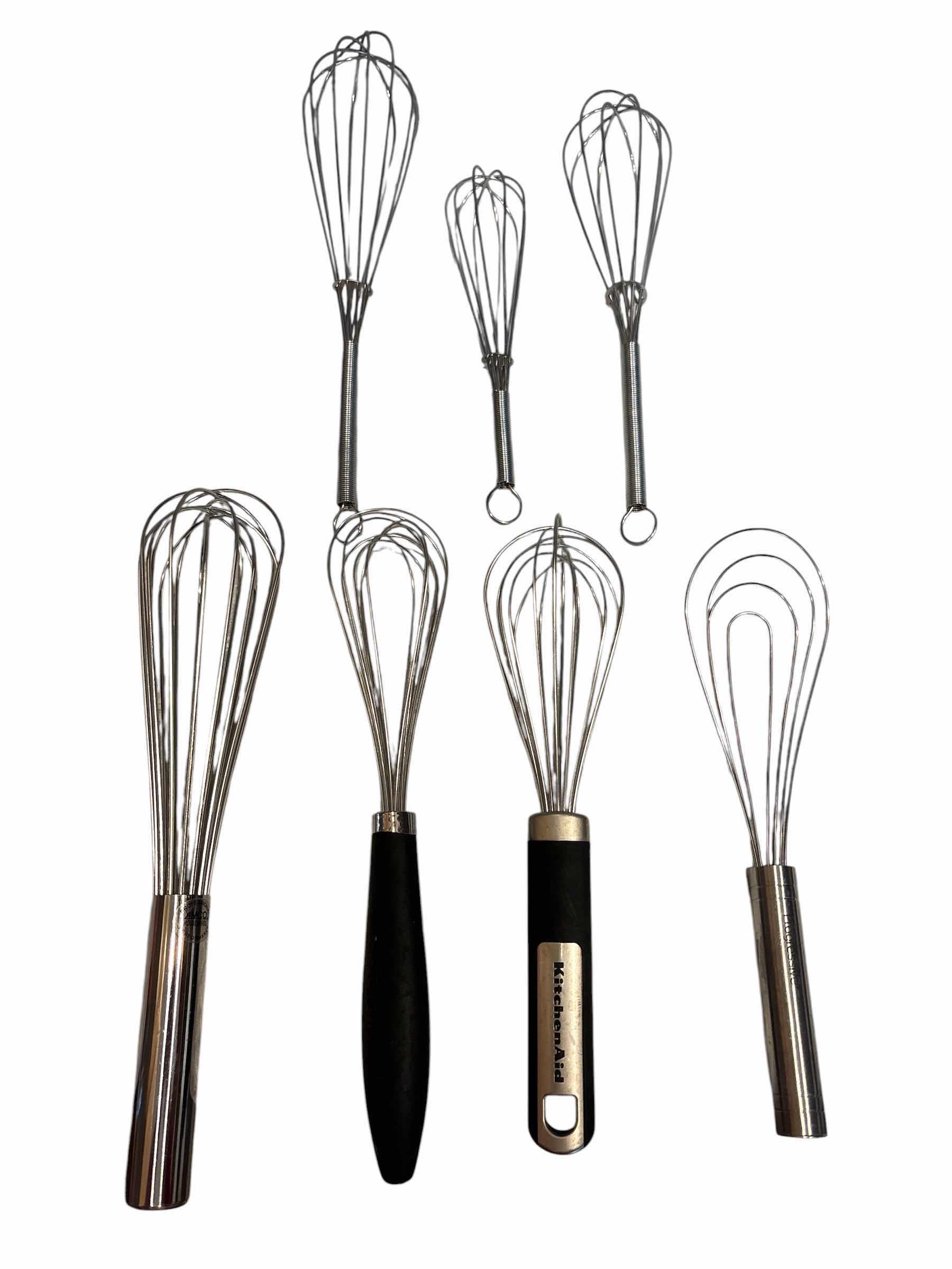 Photo 1 of KITCHEN METAL WHISKS (7)PCS