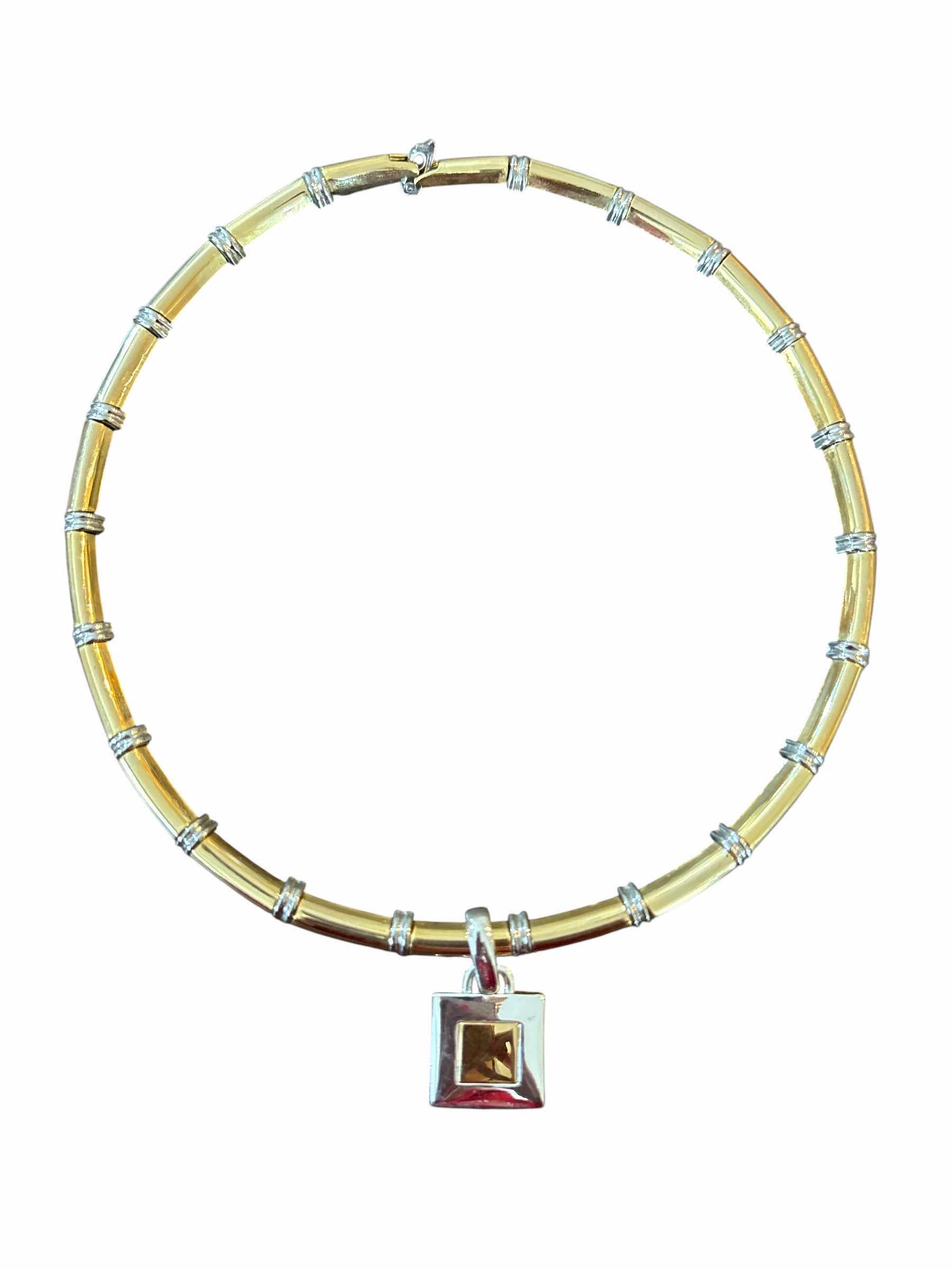 Photo 1 of GOLD & SILVER TONE CHOKER STYLE NECKLACE FASHION JEWELRY (3)PCS