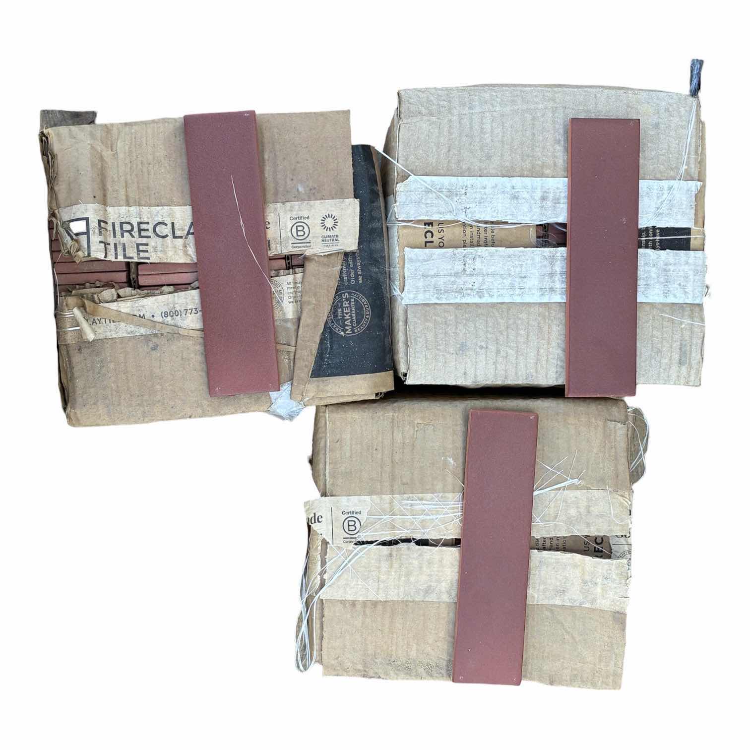 Photo 1 of FIRECLAY MATTE ANTIQUE FINISH TILE 2” X 8” (96PCS PER CASE/3 CASES) READ NOTES