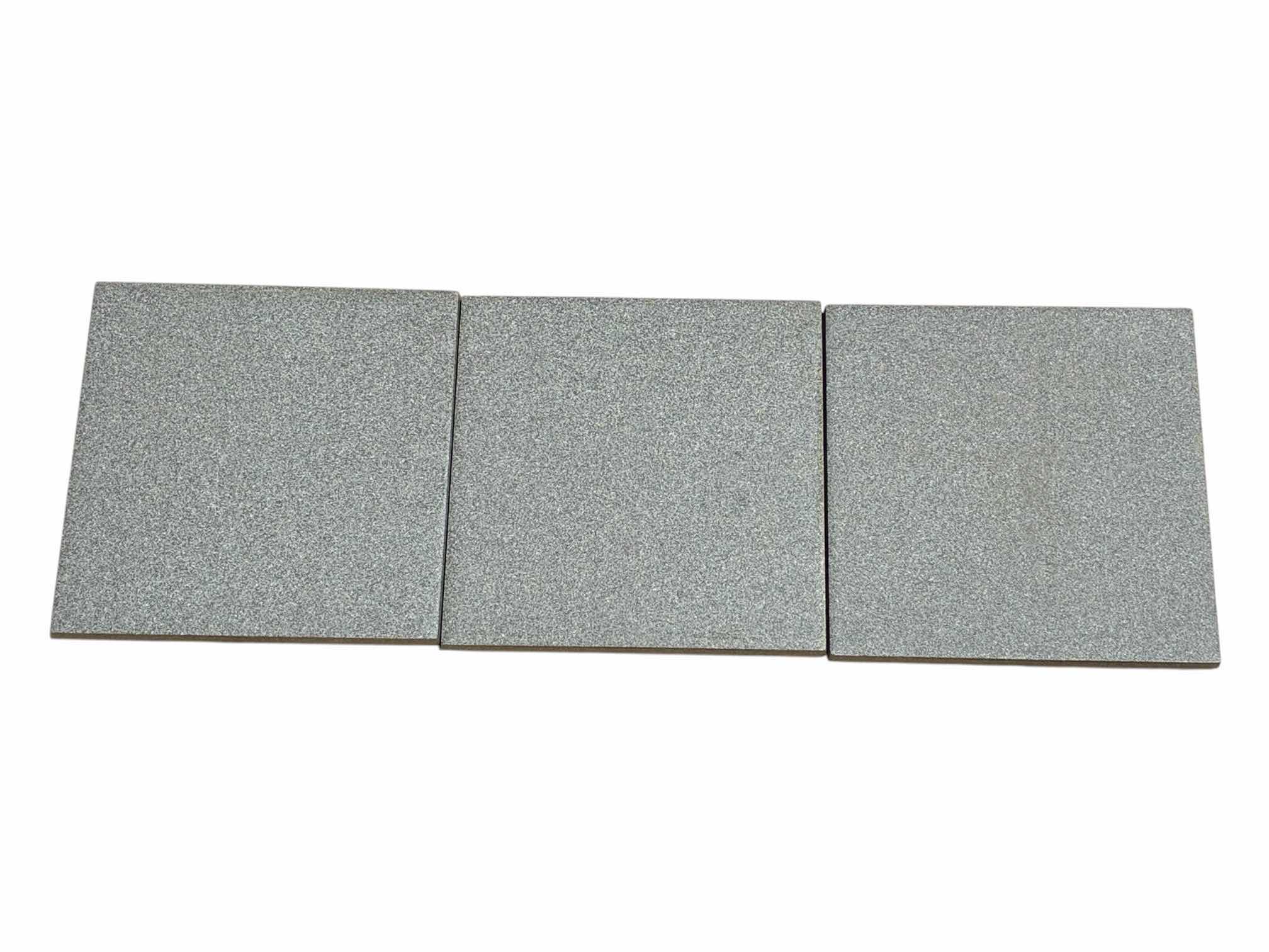 Photo 1 of URBATEK DARK GRAY STONE FINISH TILE 8” X 8” (16PCS PER CASE/12 CASES) READ NOTES
