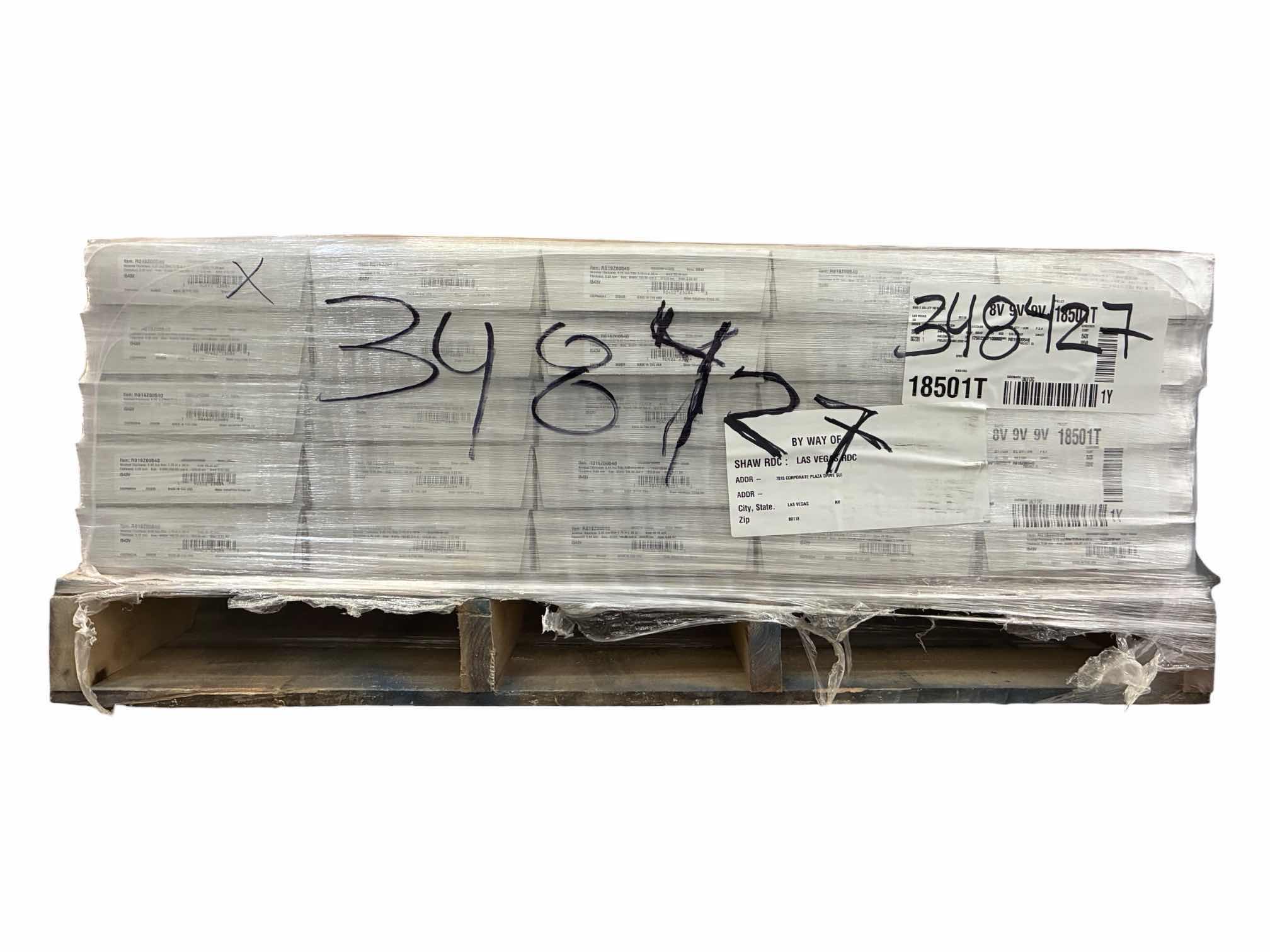 Photo 1 of SHAW PHILADELPHIA COMMERCIAL SILVER WOOD FINISH GLUE DOWN PLANK VINYL TILE 7.75” X 48” X 5MM (28.38SQFT PER CASE/25 CASES) READ NOTES
