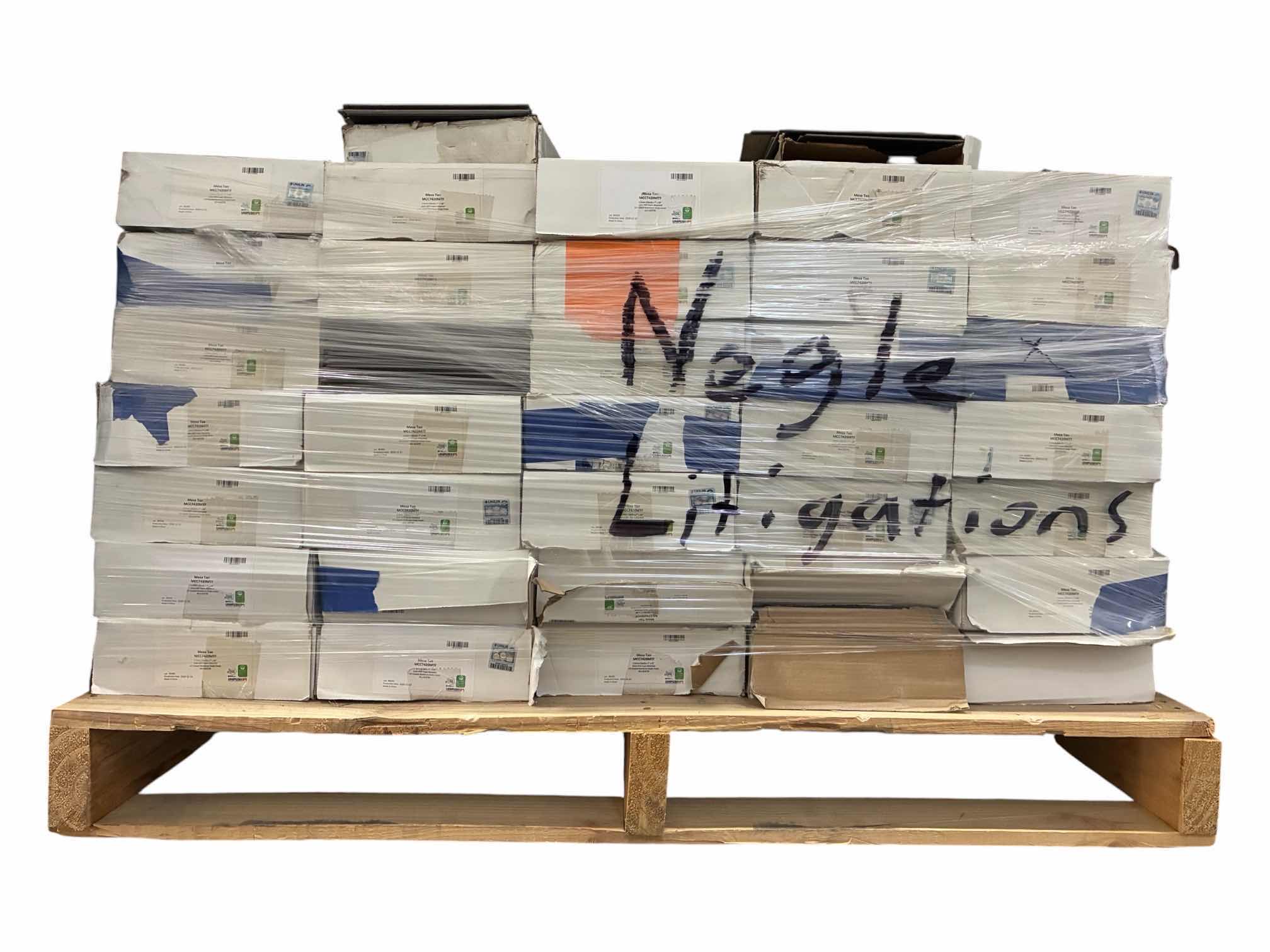 Photo 1 of MISSION COLLECTION MESA TAN FINISH GLUE DOWN PLANK VINYL TILE 7” X 48” X 20MIL (28.4SQFT PER CASE/35 CASES) READ NOTES $3966