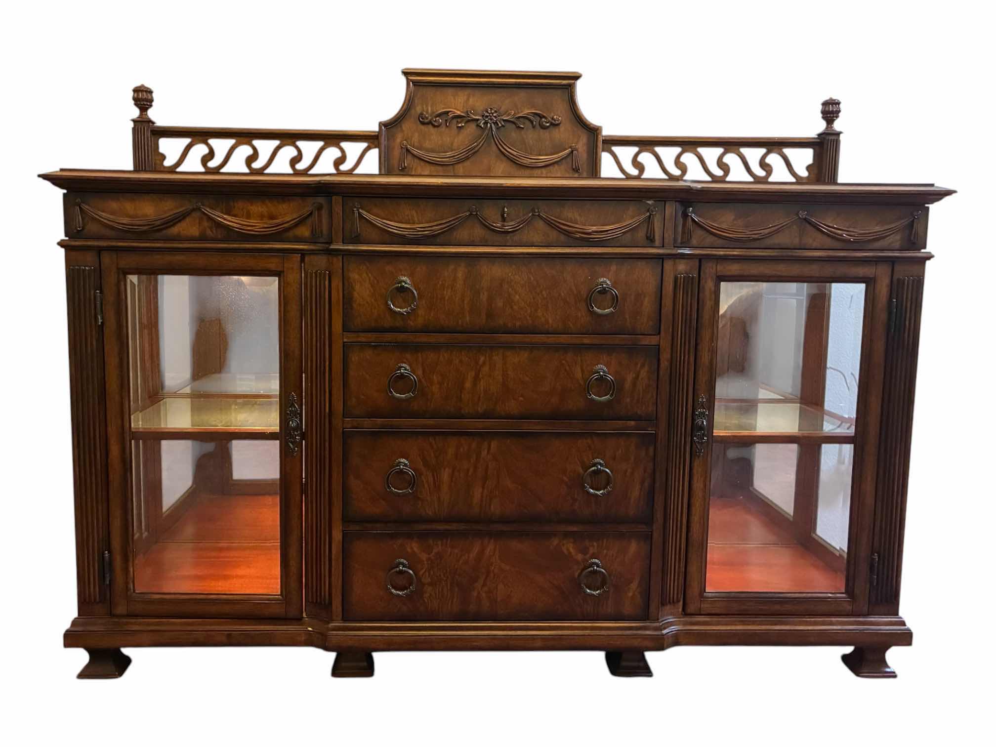 Photo 1 of MAGNUSSEN HOME BALTIMORE ESTATE BUFFET TABLE 68“ X 20“ H50.25“ (READ NOTES)