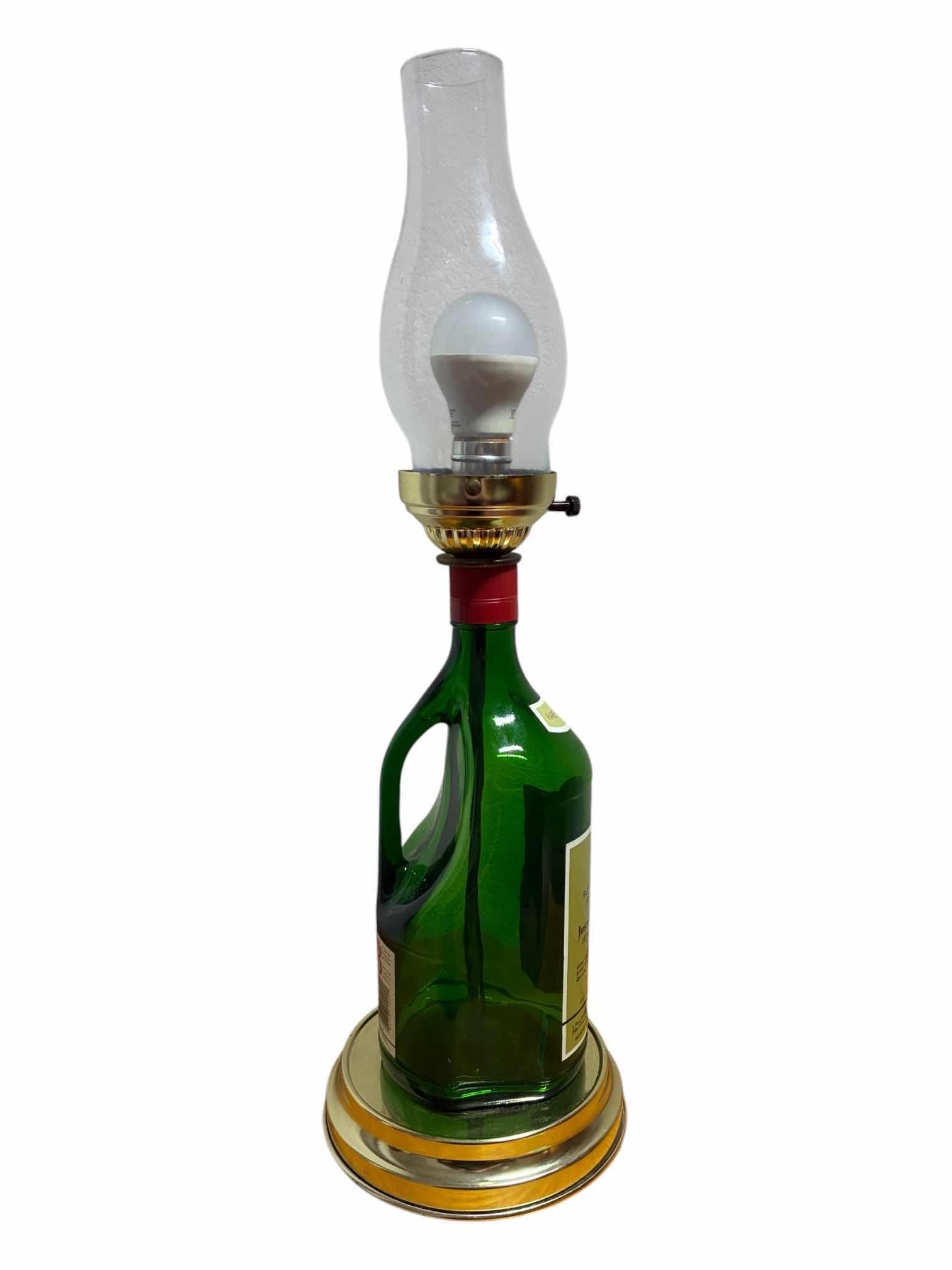 Photo 1 of J&B SCOTCH 1.75L BOTTLE LAMP 7“ X 23“
