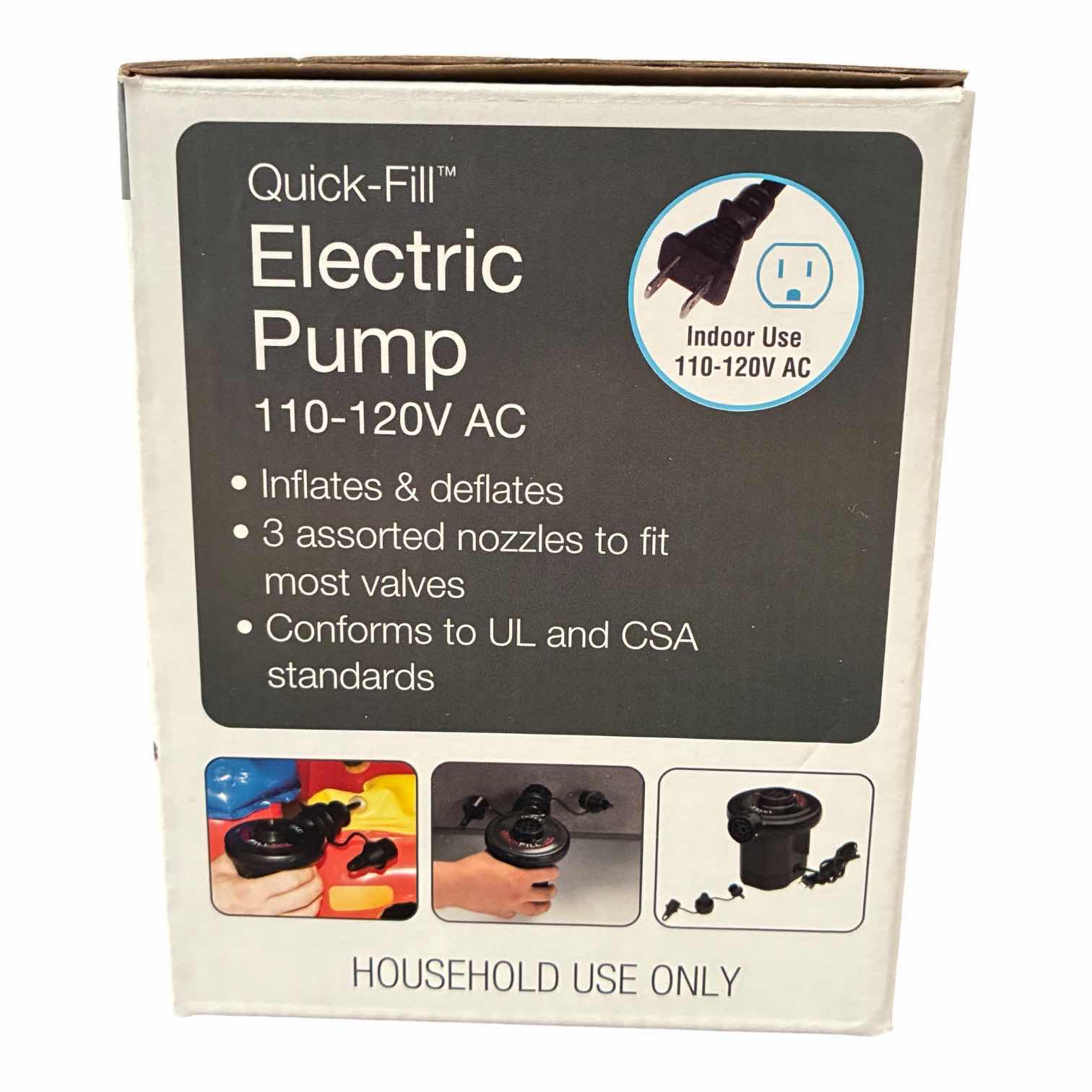 Photo 1 of INTEX QUICK FILL ELECTRIC PUMP