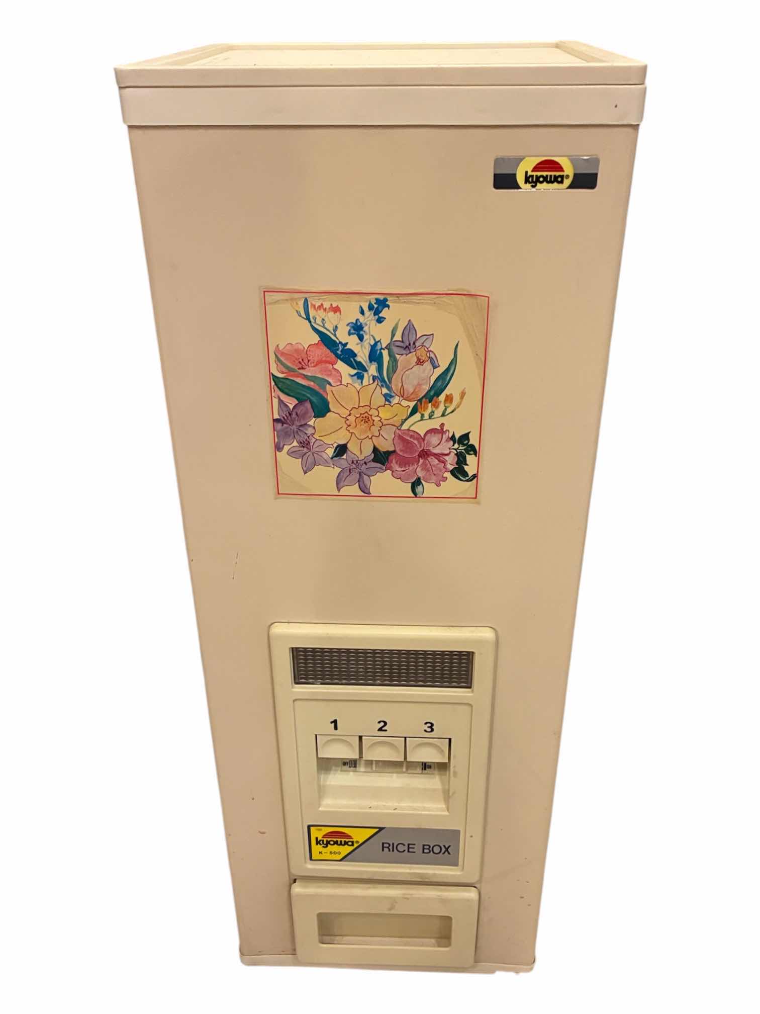 Photo 1 of KYOWA RICE BOX DISPENSER 12.25” X 12.25” H33”L