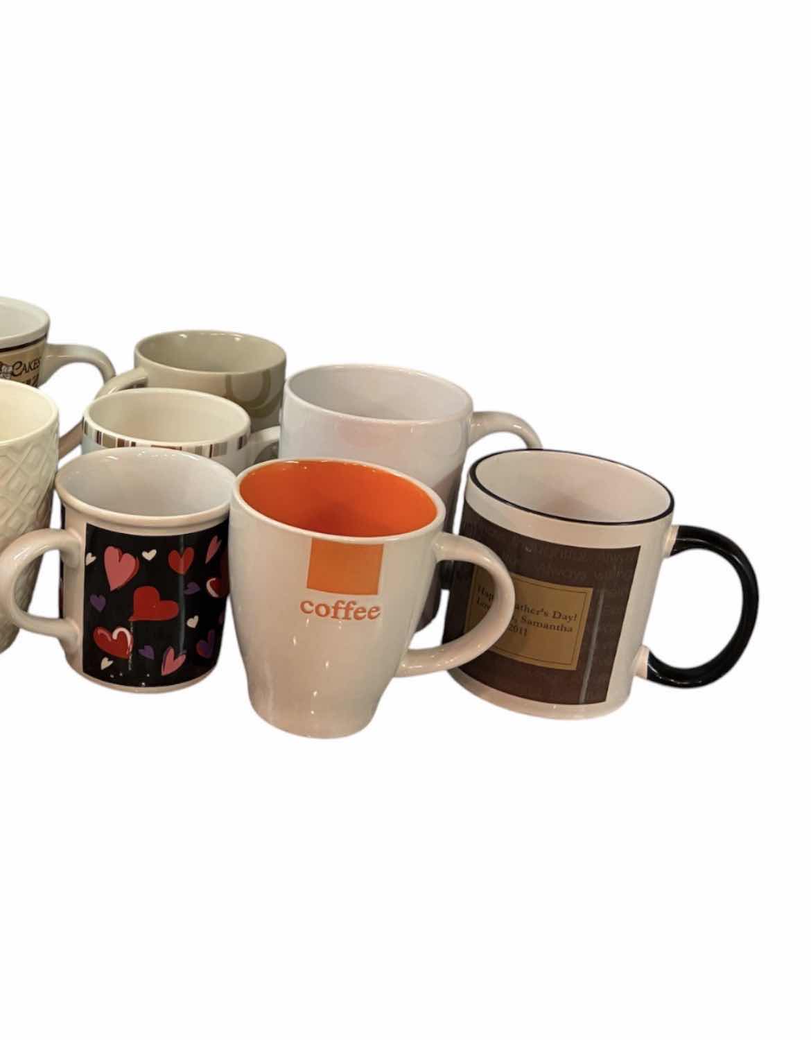 Photo 1 of COFFEE & TEA MUGS (12)