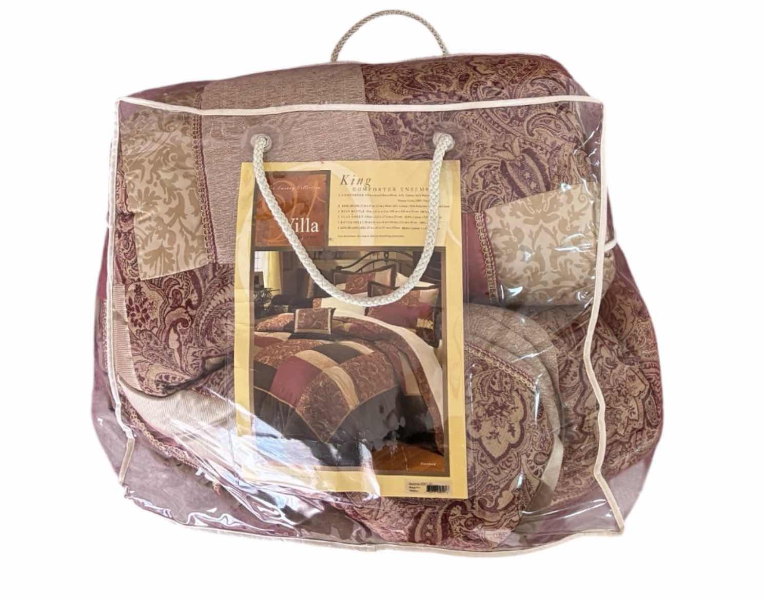 Photo 1 of CALIFORNIA KING & KING COMFORTER BEDDING SETS (2)