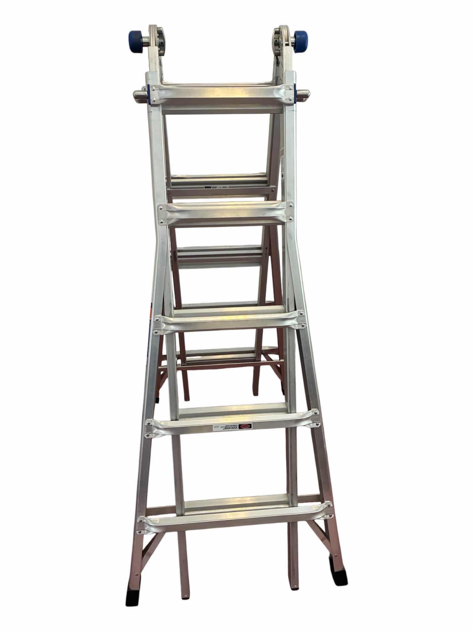 Photo 1 of WERNER 22’ MULTIPOSITION EXTENSION TELESCOPING LADDER MT-22 $320