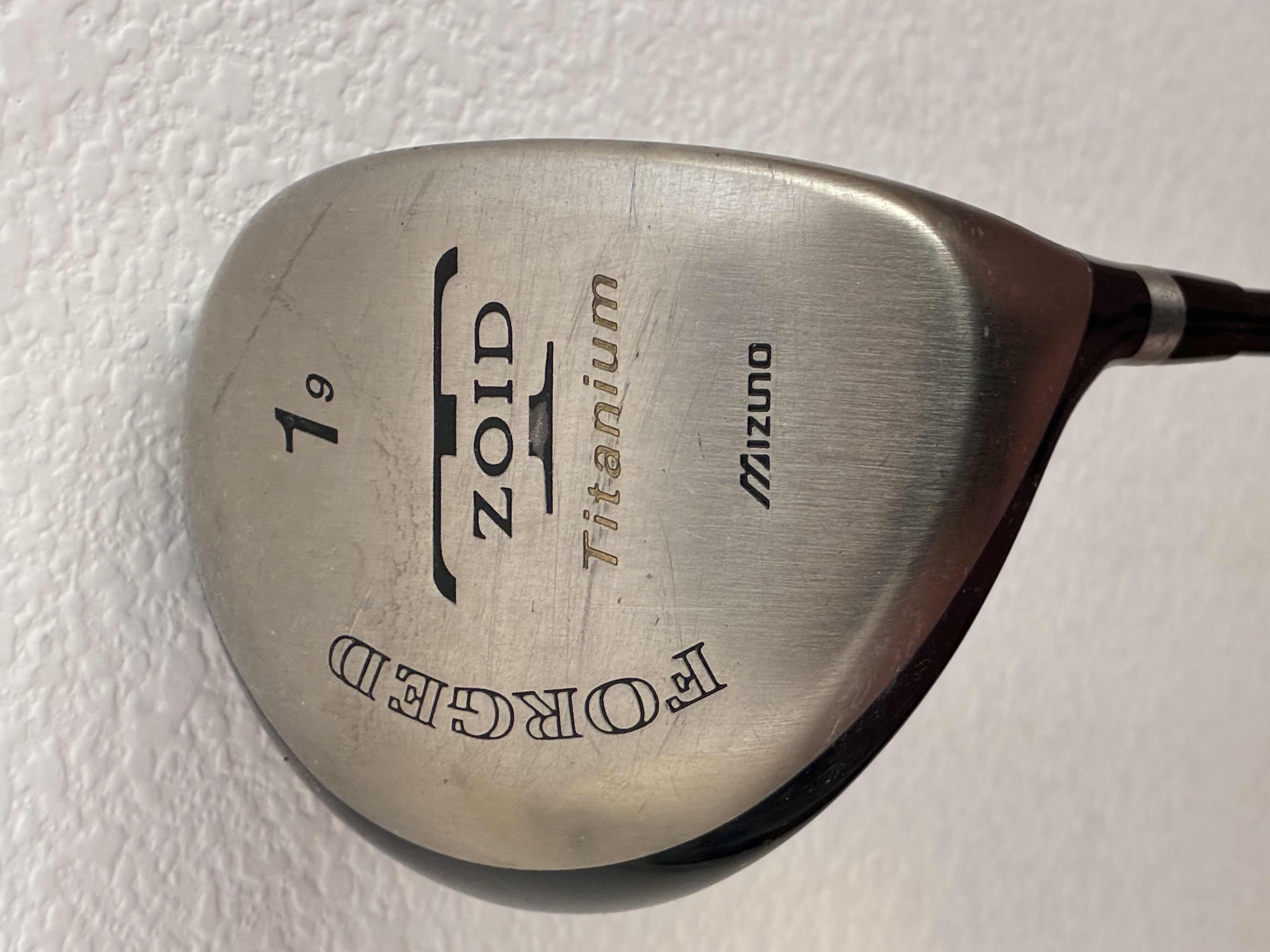 Photo 1 of MIZUNO FORGED ZOID TITANIUM 1 9 GOLF DRIVER