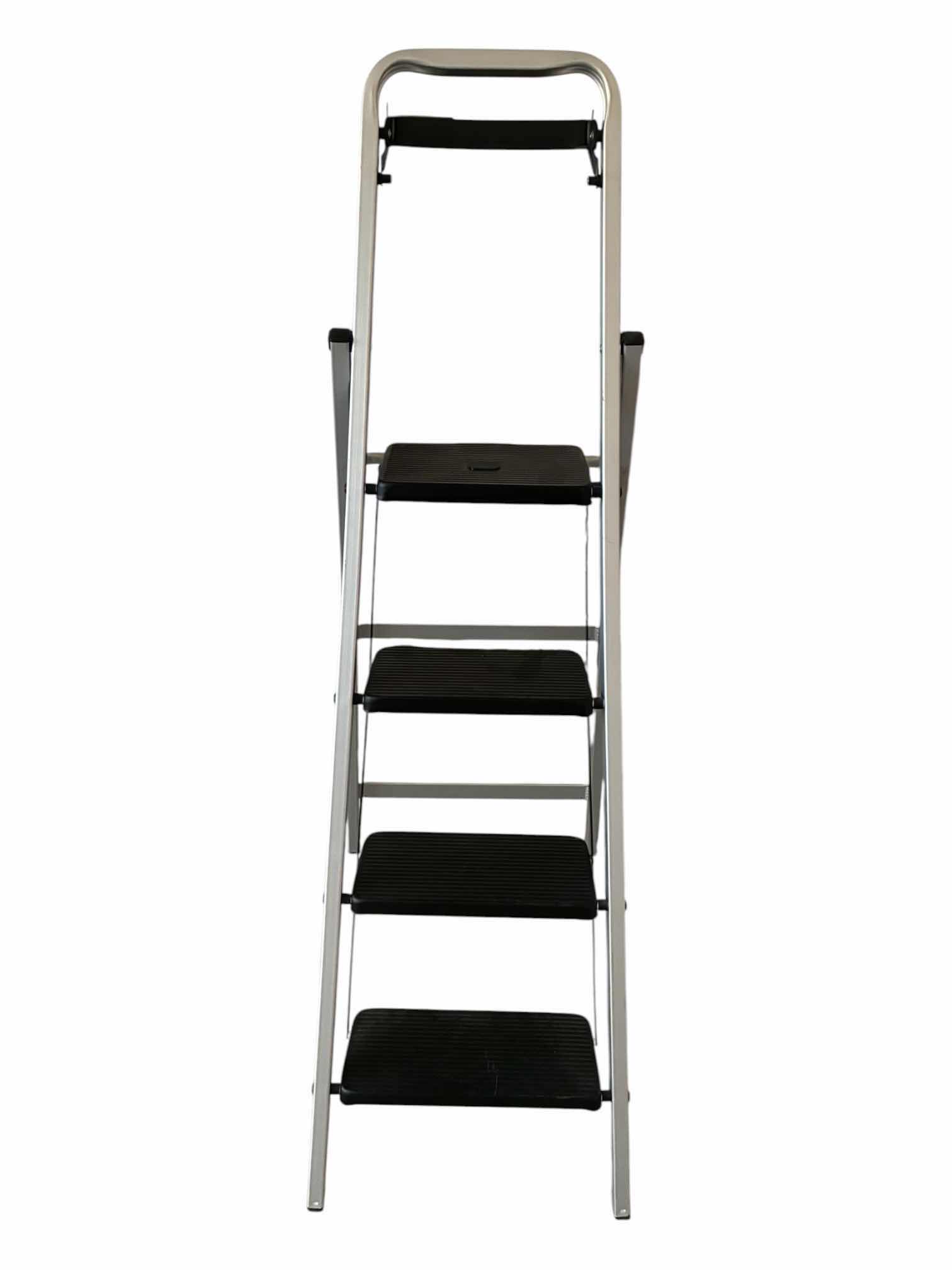Photo 1 of FOLDING 4-STEP LADDER 17” X 34” H63”
