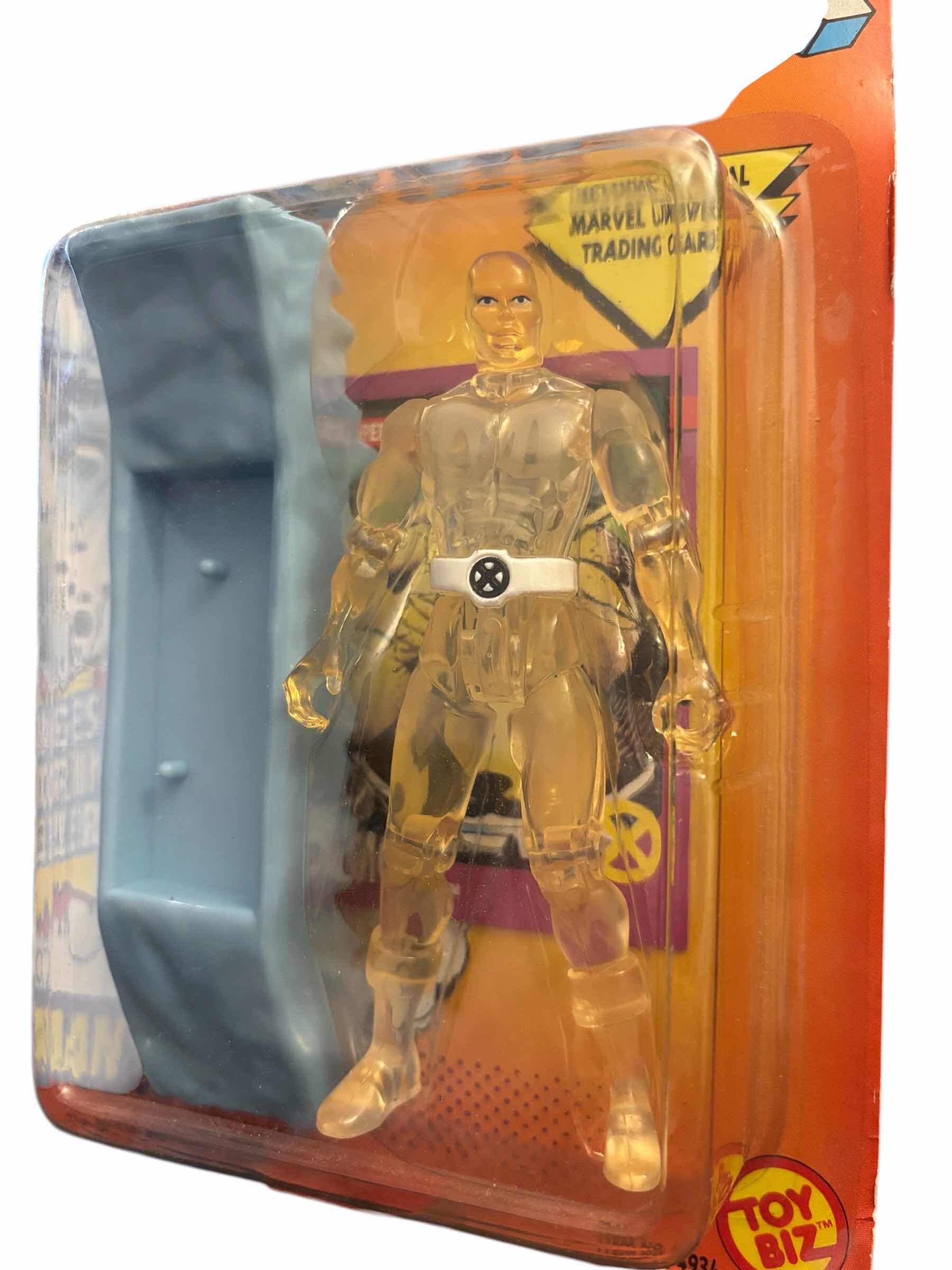 View 2 of 1992 TOY BIZ MARVEL DYNAM-X THE UNCANNY X-MEN ICE MAN ACTION FIGURE & ACCESSORIES