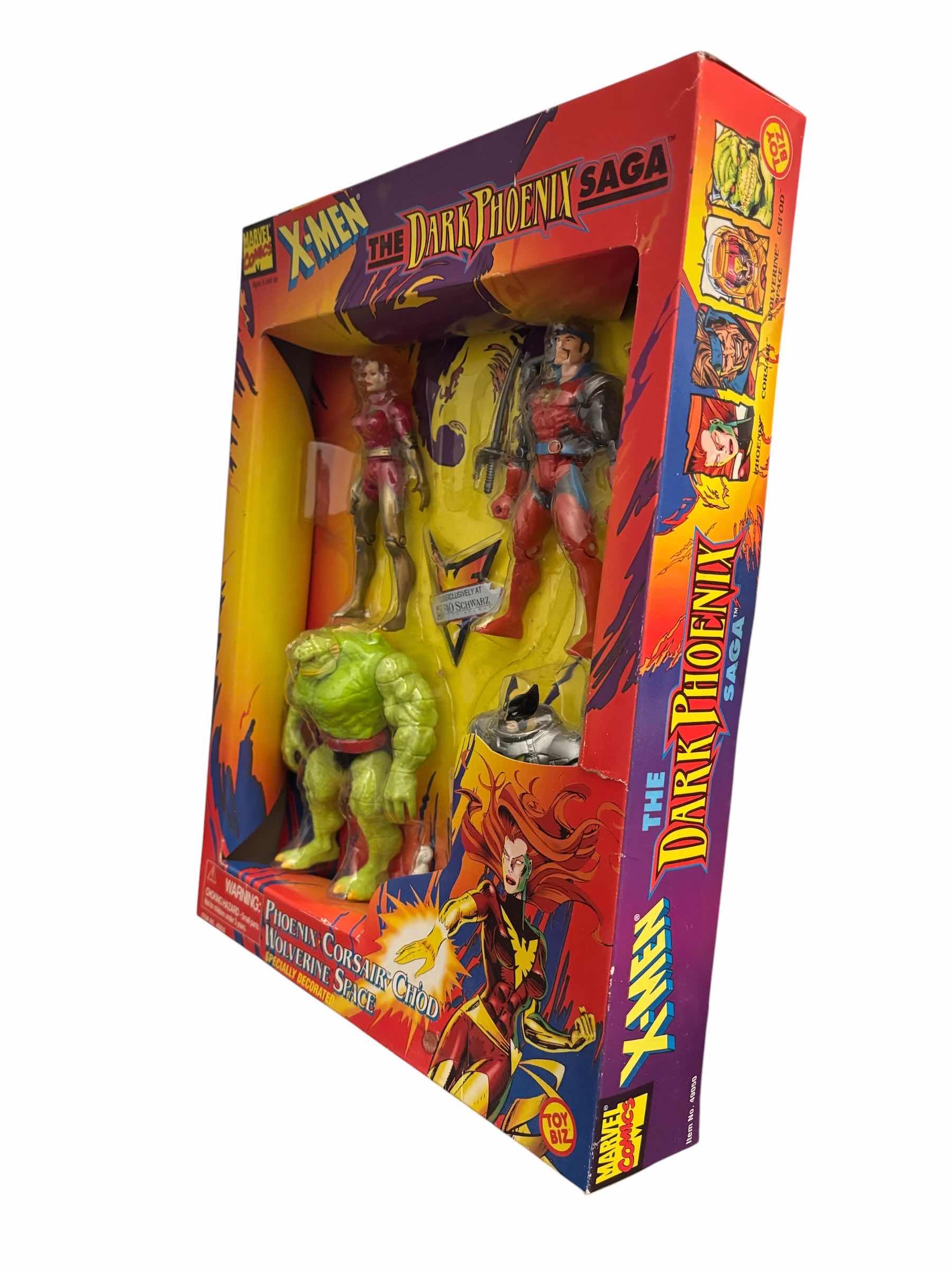 Photo 1 of 1995 TOY BIZ MARVEL COMICS X-MEN THE DARK PHOENIX SAGA ACTION FIGURE COLLECTION