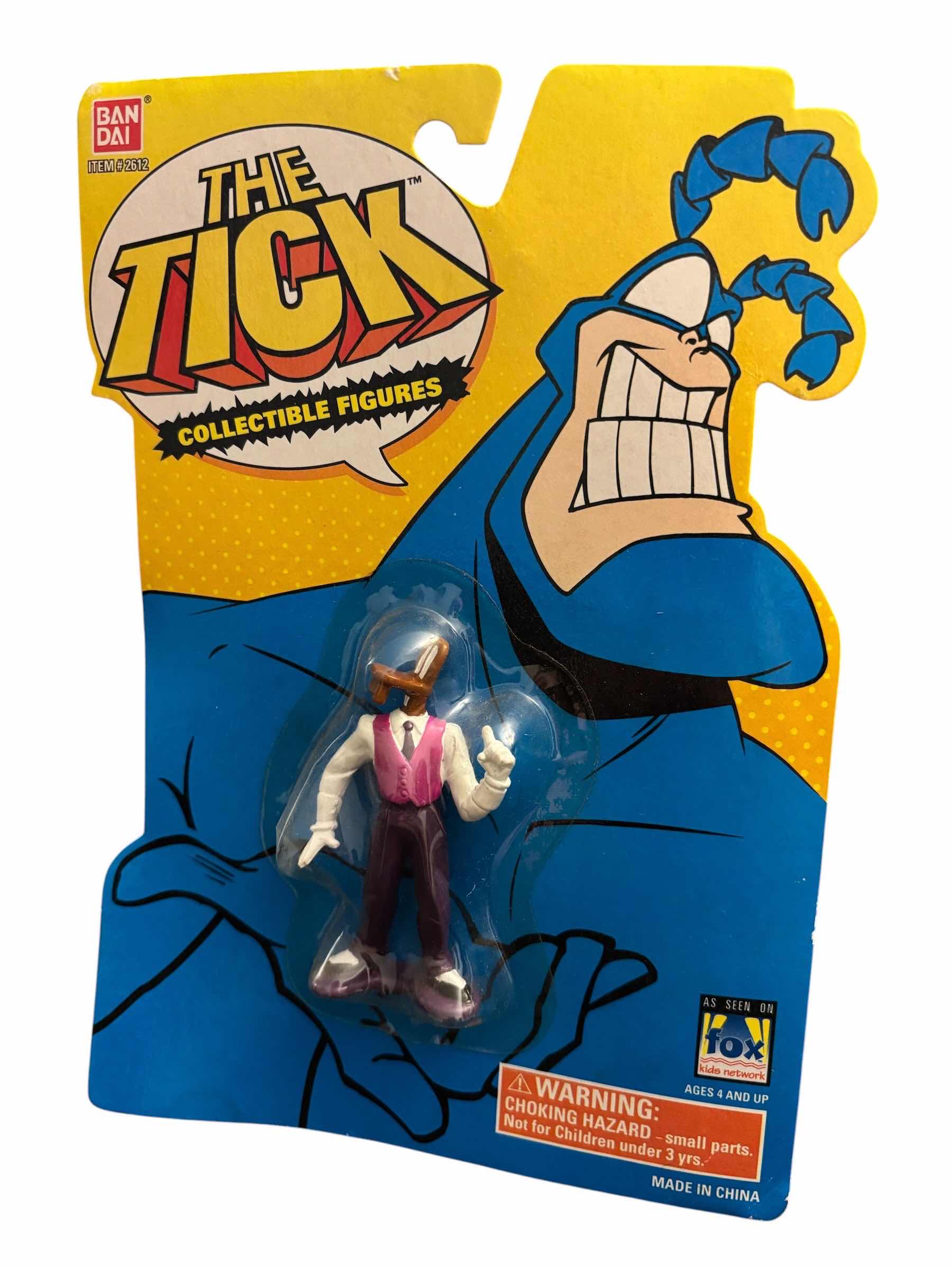 Photo 1 of 1994 BANDAI THE TICK COLLECTIBLE FIGURE, CHAIRFACE CHIPPENDALE