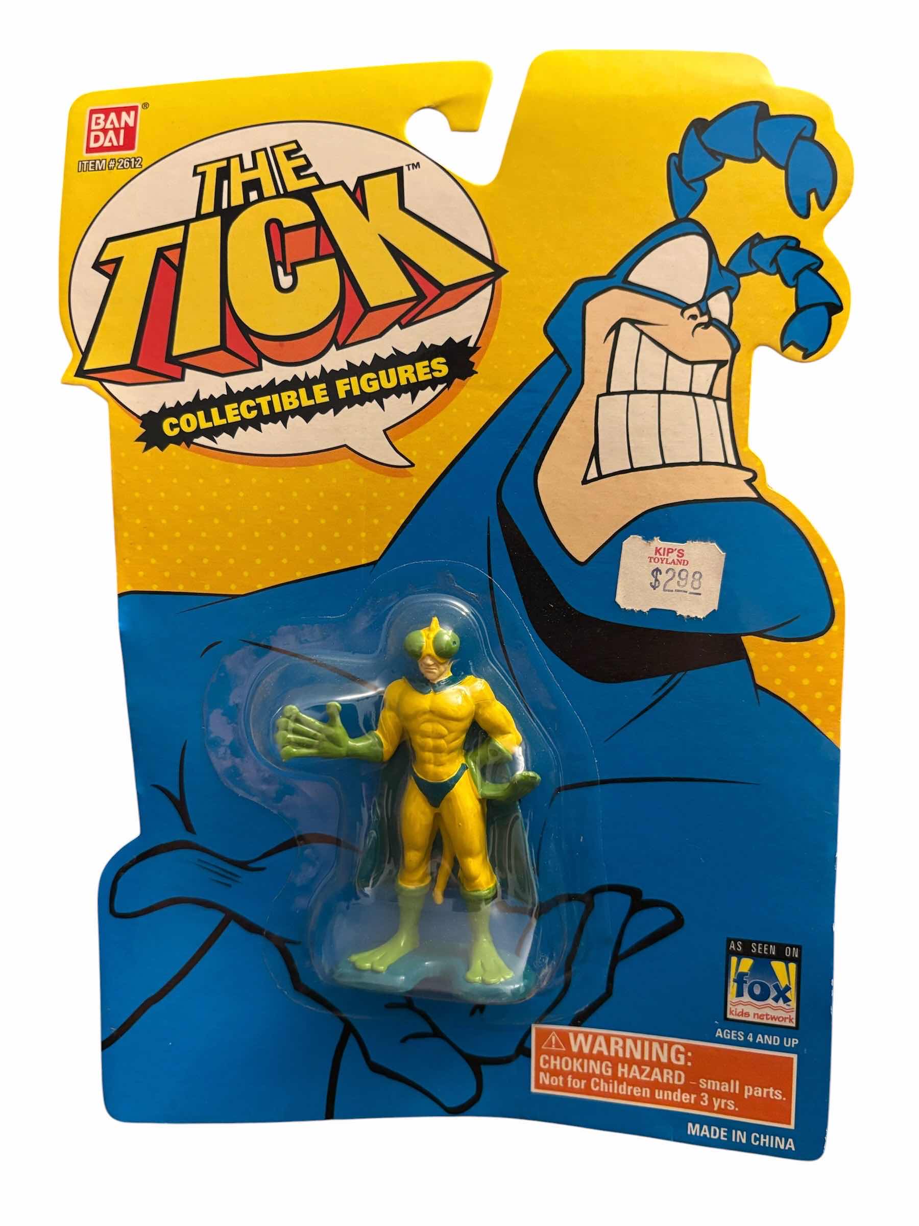Photo 1 of 1994 BANDAI THE TICK COLLECTIBLE FIGURE, CRUSADING CHAMELEON
