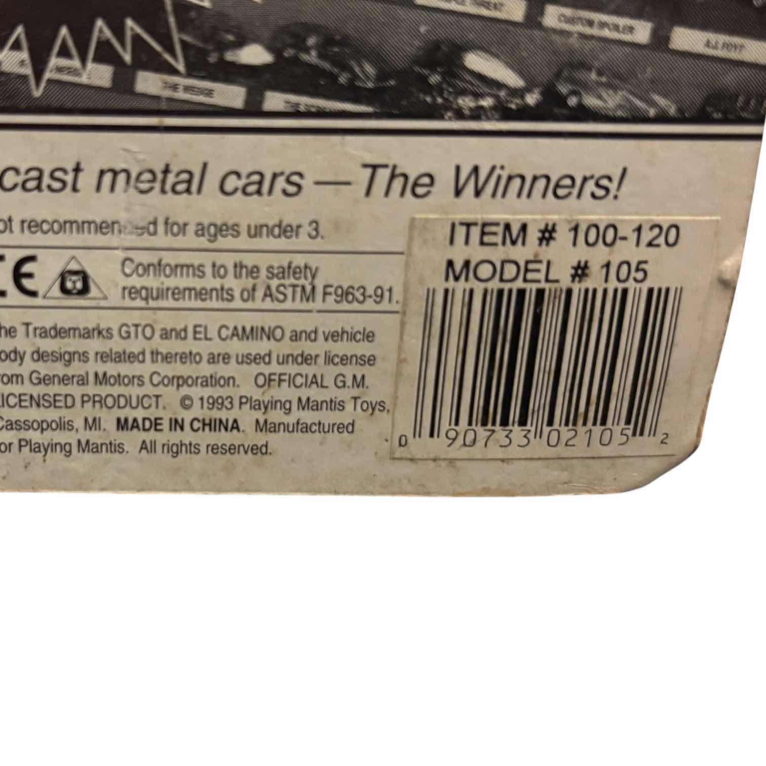 Photo 1 of 1993 JOHNNY LIGHTNING COMMEMORATIVE LIMITED EDITION THE CHALLENGERS! DIE-CAST REPLICA CAR & COLLECTORS COIN