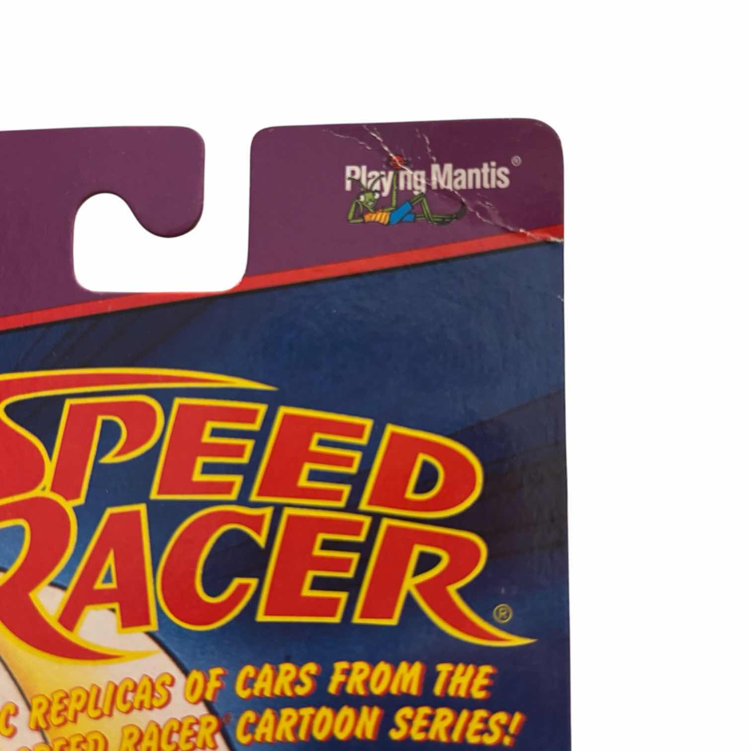 Photo 1 of 1997 JOHNNY LIGHTNING COLLECTORS EDITION SPEED RACER DIE-CAST REPLICA CAR  GRX: FASTEST CAR & ORIGINAL FILMSTRIP ANIMATION CEL ART