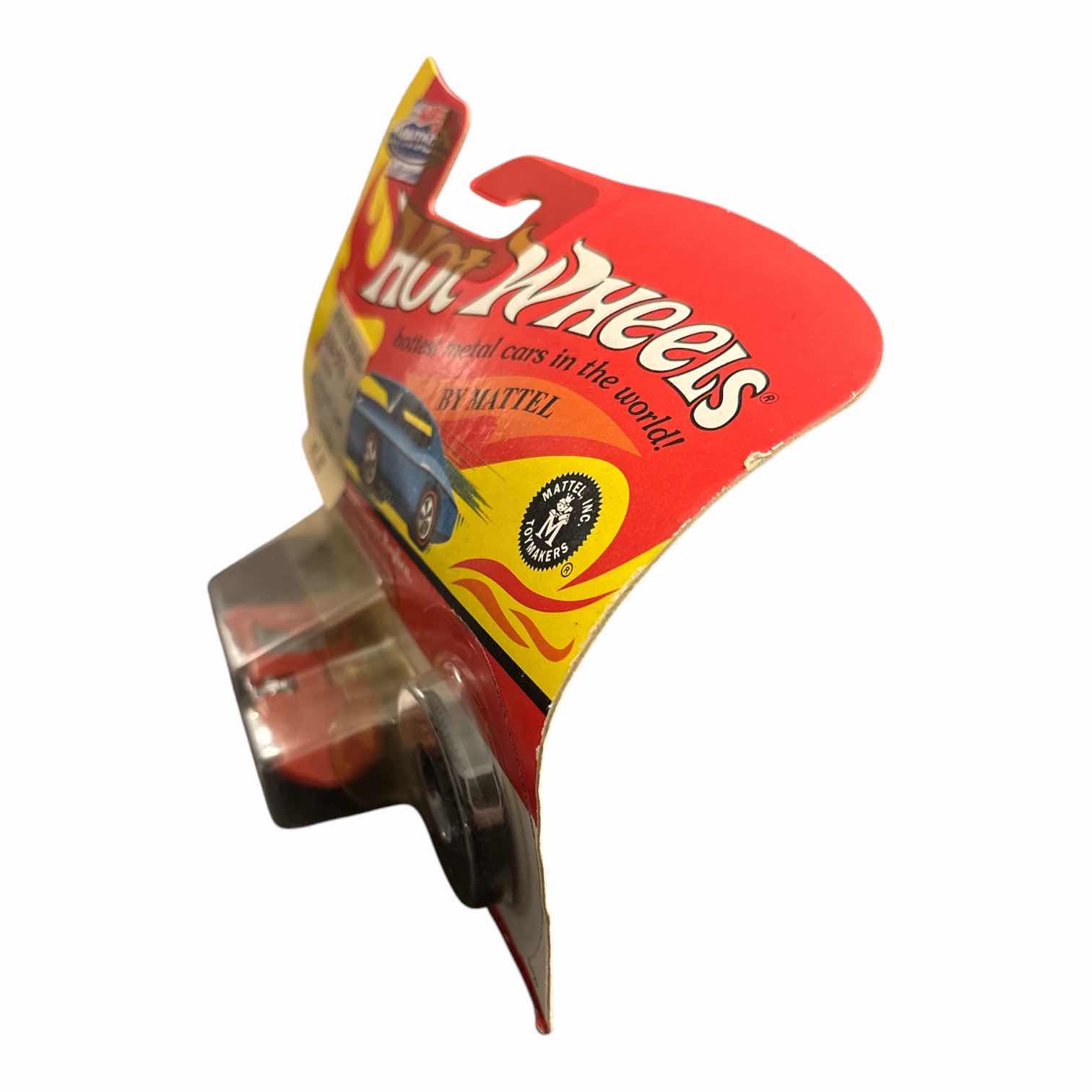 Photo 1 of 1993 MATTEL HOT WHEELS VINTAGE COLLECTION DIE-CAST AUTHENTIC REPLICA TWIN MILL W MATCHING COLLECTORS BUTTON (5709/RED)