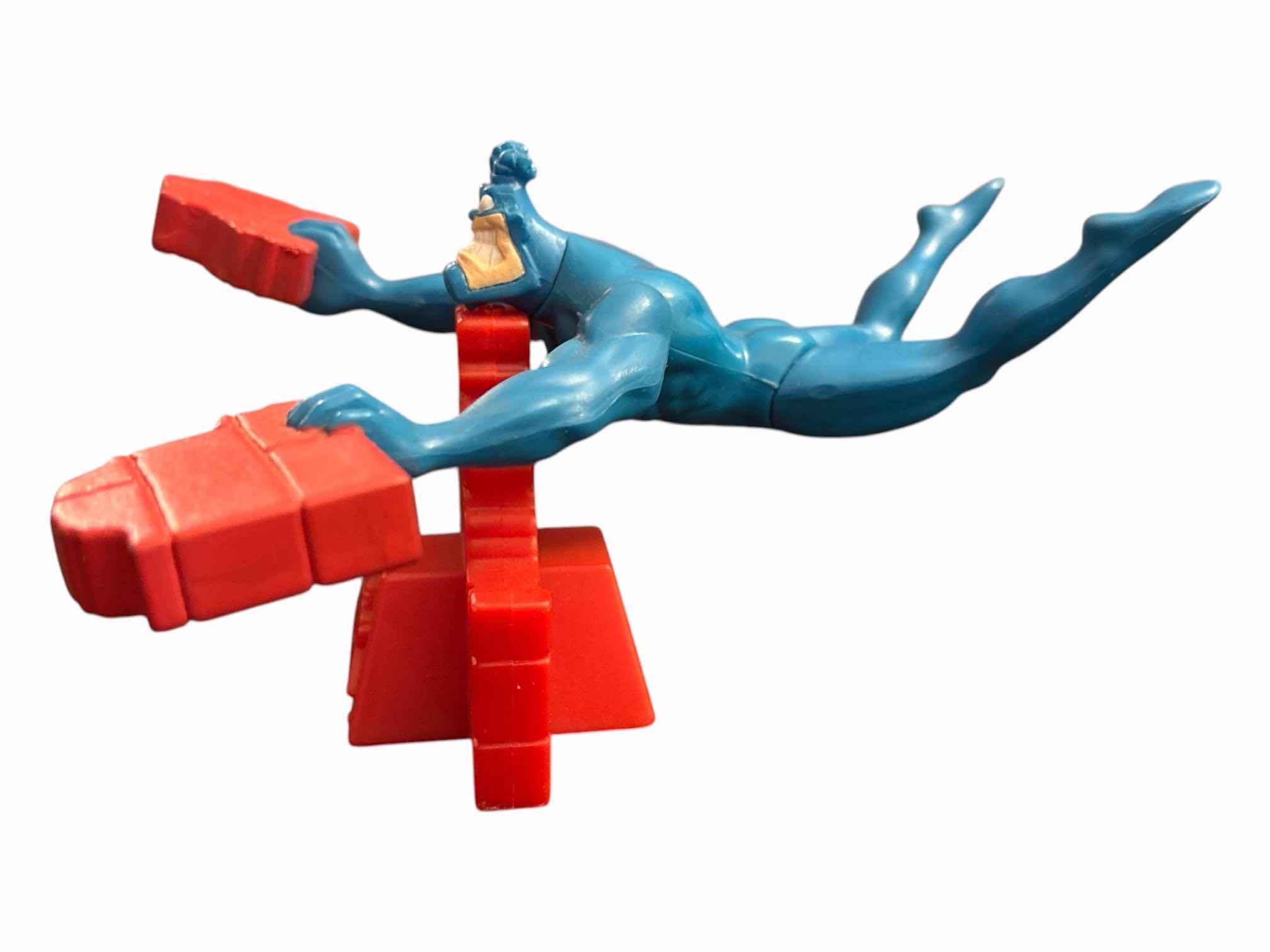 Photo 1 of 1996 TACO BELL THE TICK BALANCING BRICK VINYL ACTION FIGURE