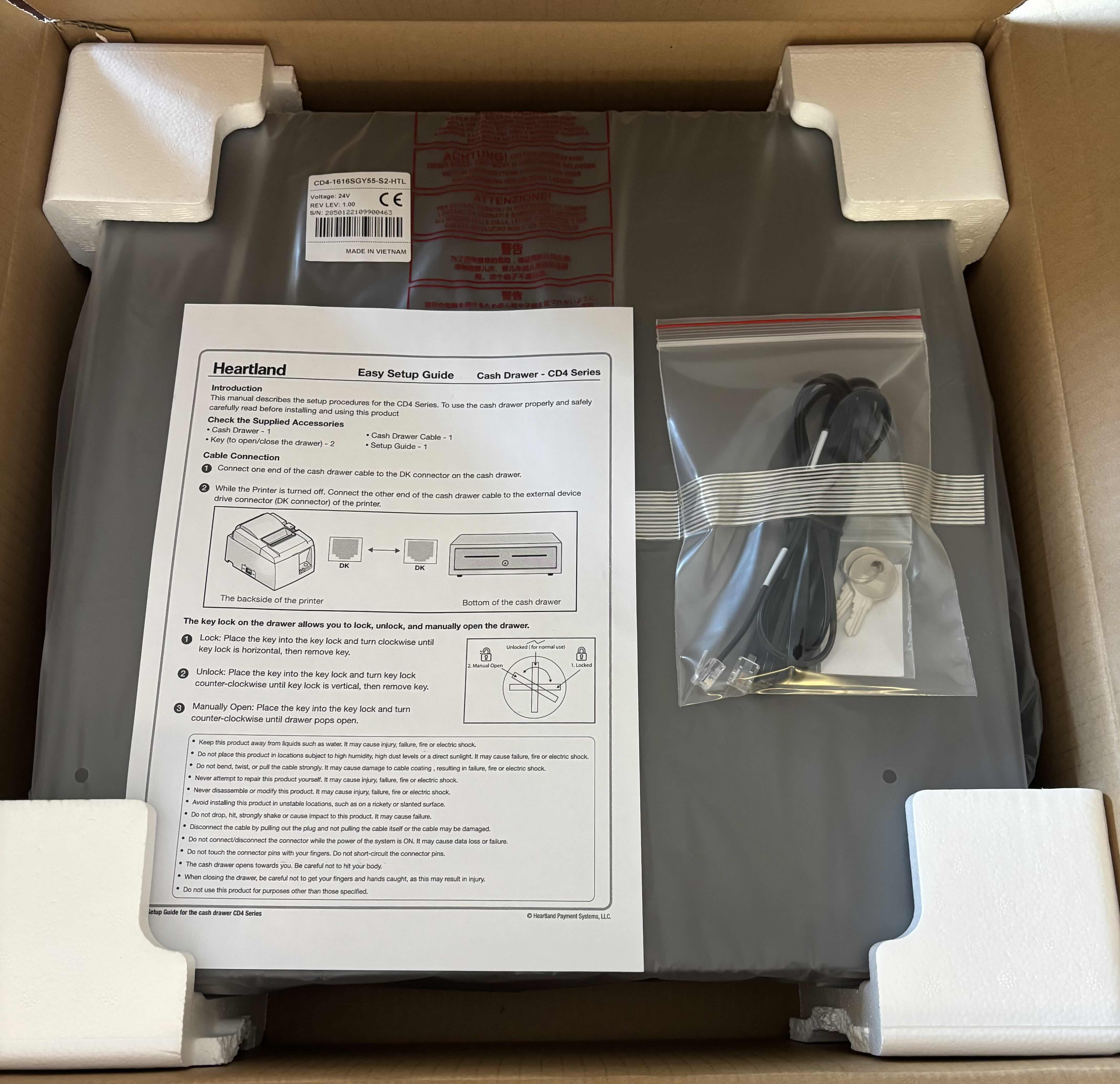 Photo 1 of HEARTLAND POINT OF SALE CASH DRAWER