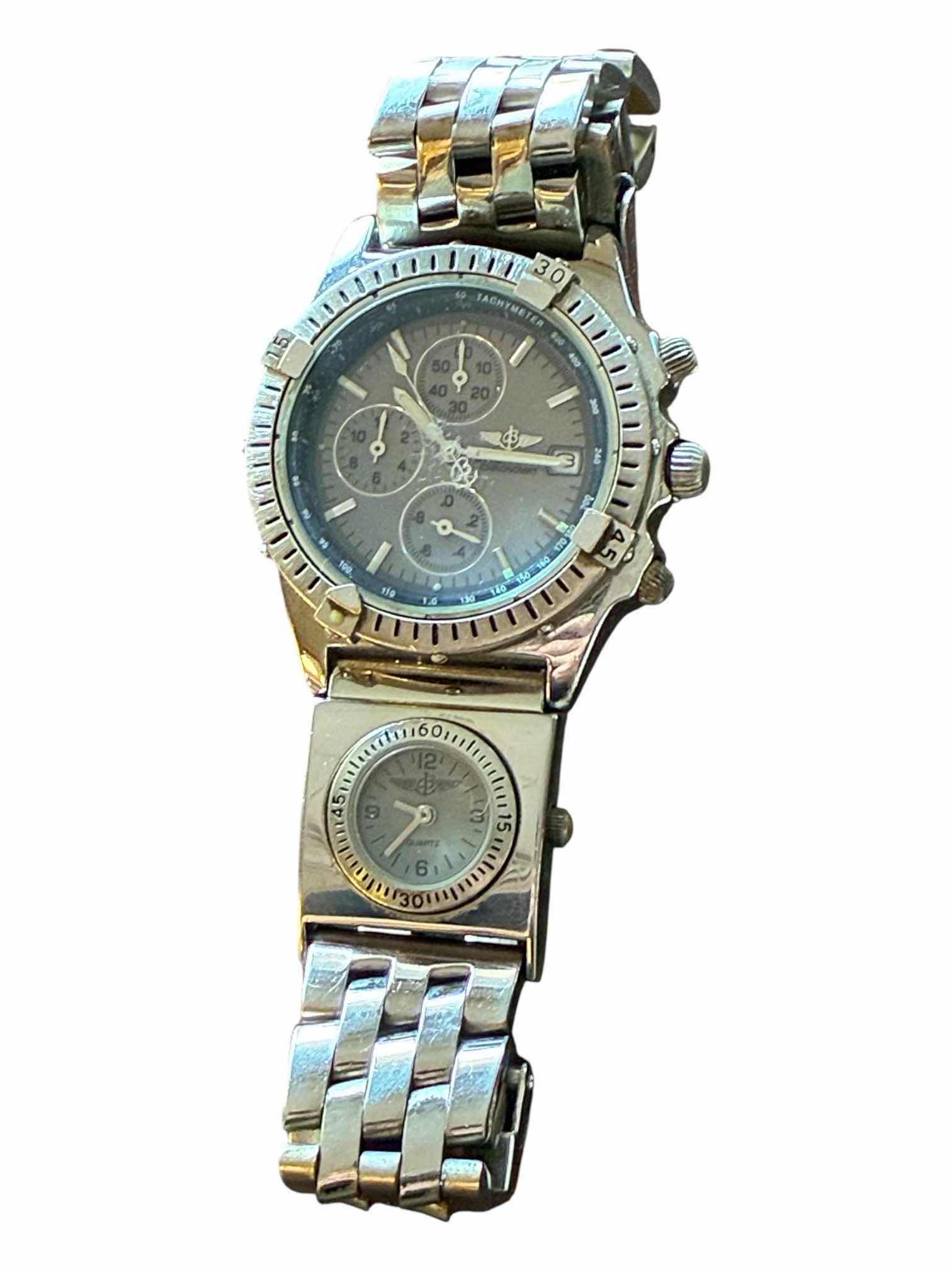 Photo 1 of BREITLING CHRONOMAT STAINLESS STEEL 1884 SWISS MENS WATCH