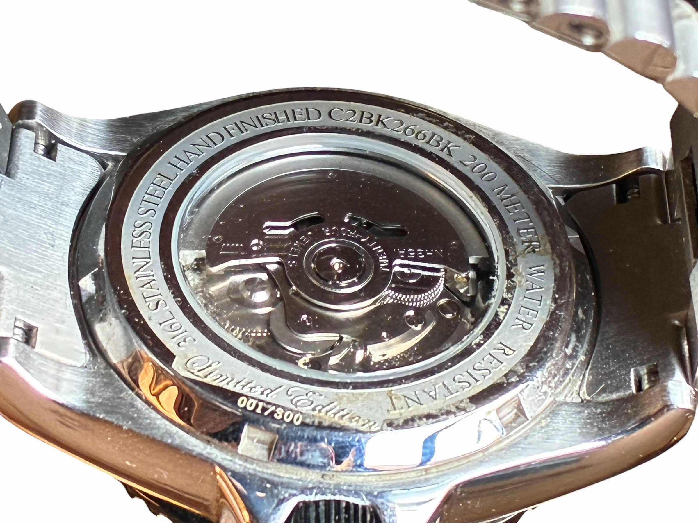 Photo 1 of MERCEDES BENZ CATANIA LIMITED EDITION AUTOMATIC PROFESSIONAL STAINLESS STEEL MENS WATCH