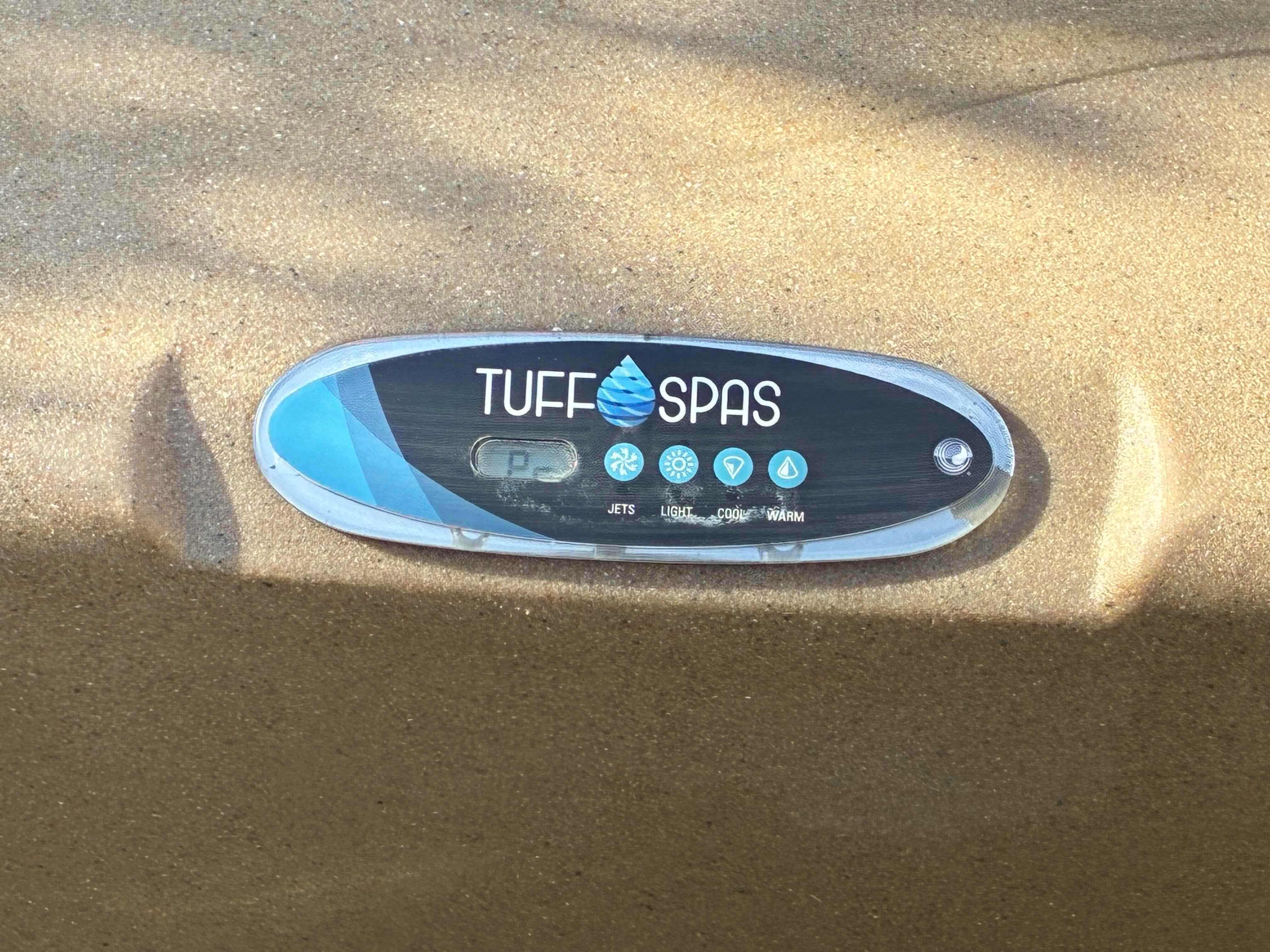Photo 1 of TUFF SPAS MOCHA/TAUPE SPLITFACE PANELED ABOVE GROUND ELECTRIC HOT TUB $5599
