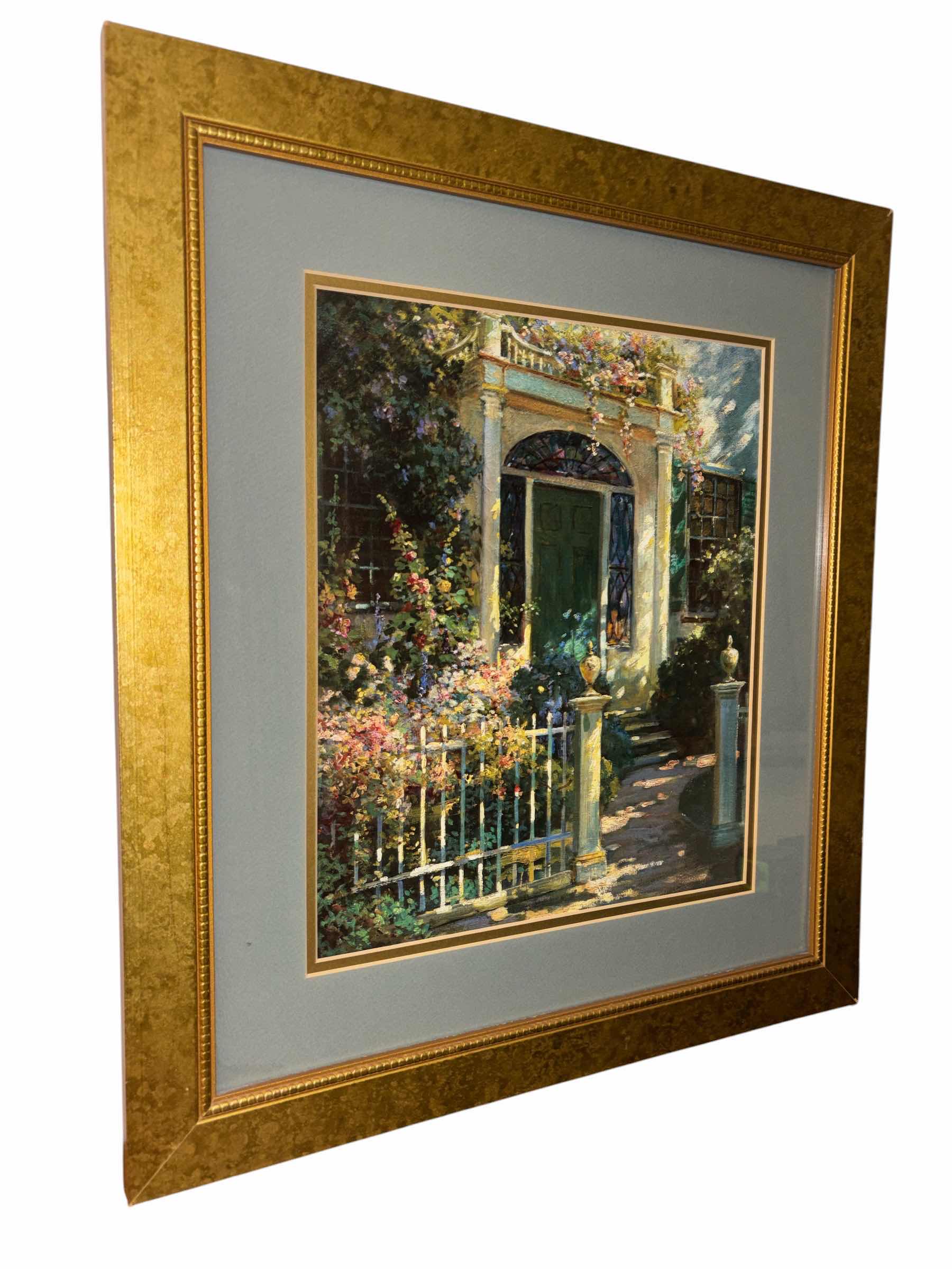 View 1 of “PORTSMOUTH DOORWAY” BY ABBOTT FULLER GRAVES FRAMED ARTWORK 18.75” X 20.75”