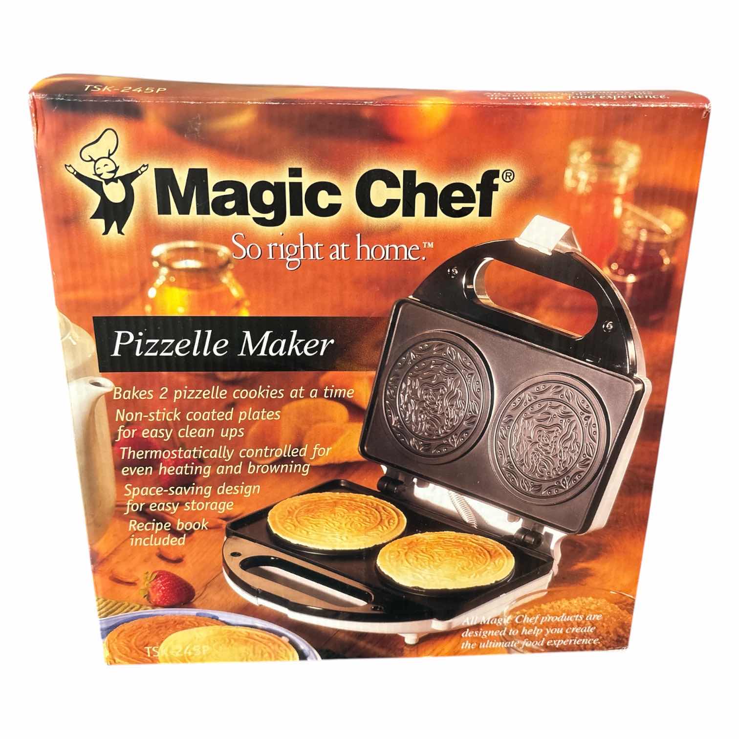View 1 of MAGIC CHEF PIZZELLE MAKER TSK-245P