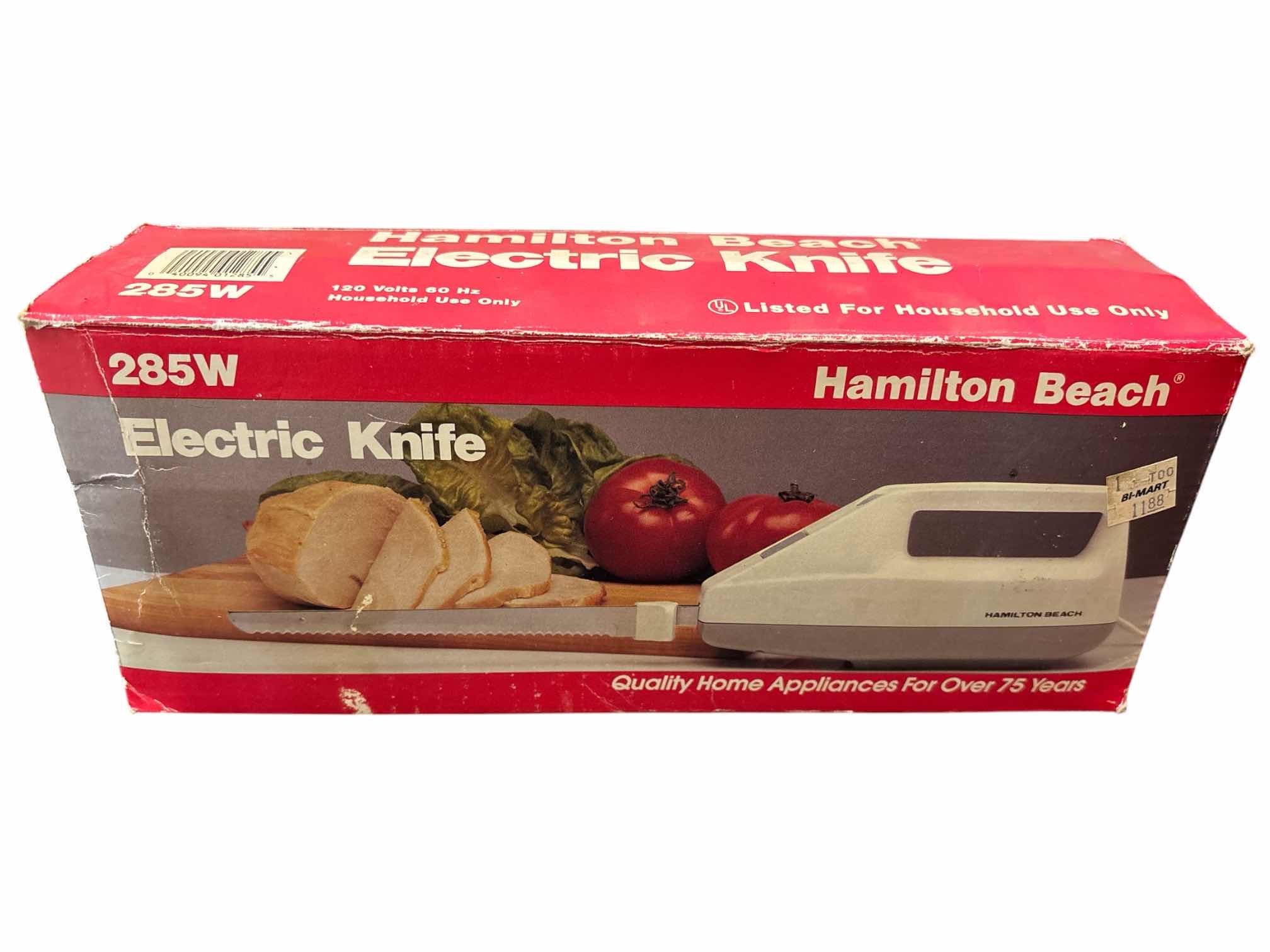 View 1 of HAMILTON BEACH 285W ELECTRIC KNIFE