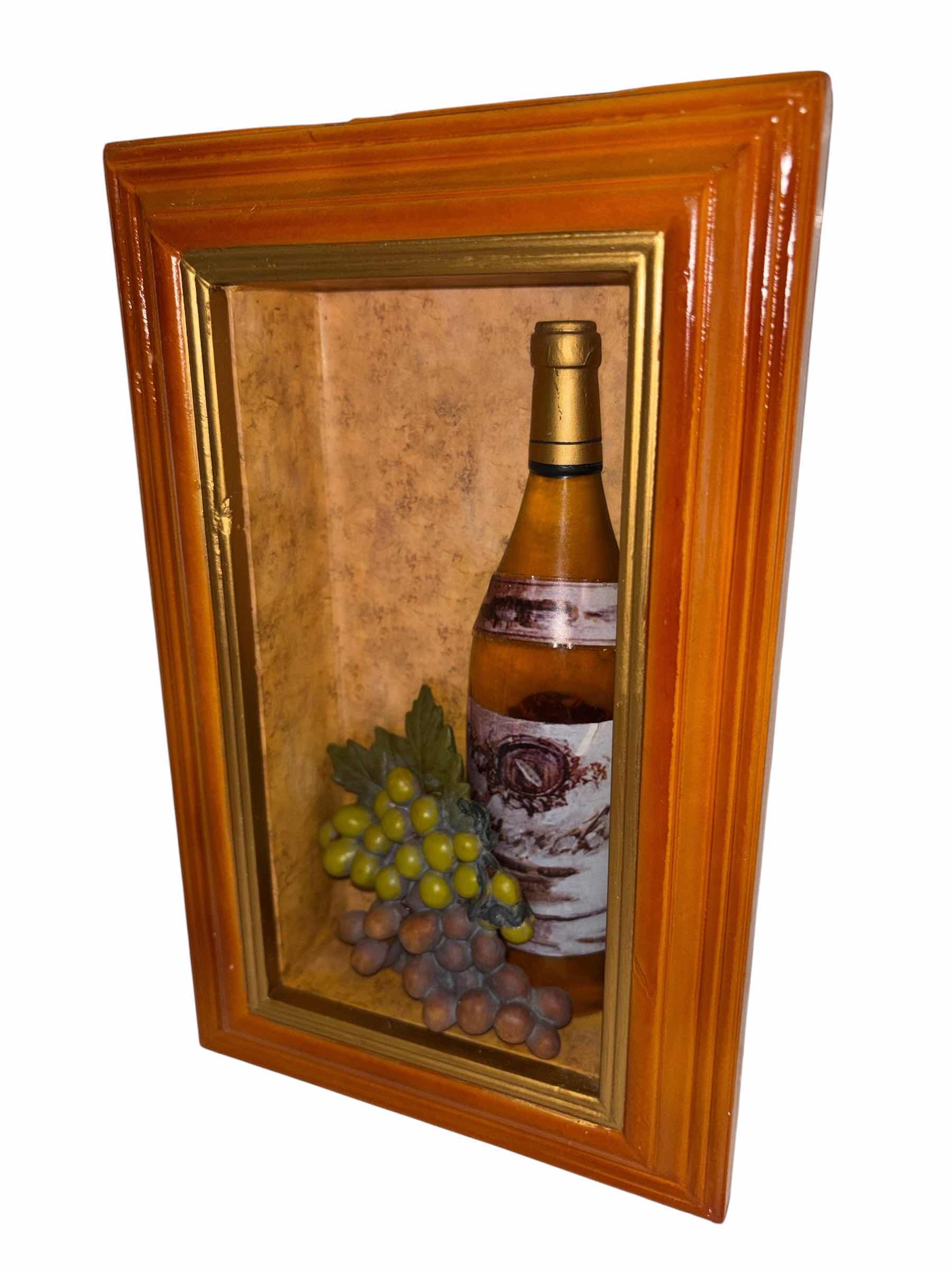 Photo 1 of VARIOUS WINE STYLE KITCHEN DECOR (4 PCS)