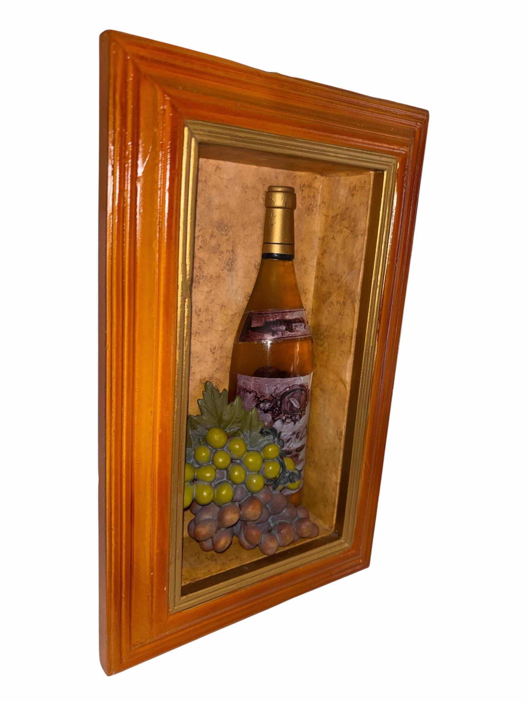 Photo 1 of VARIOUS WINE STYLE KITCHEN DECOR (4 PCS)
