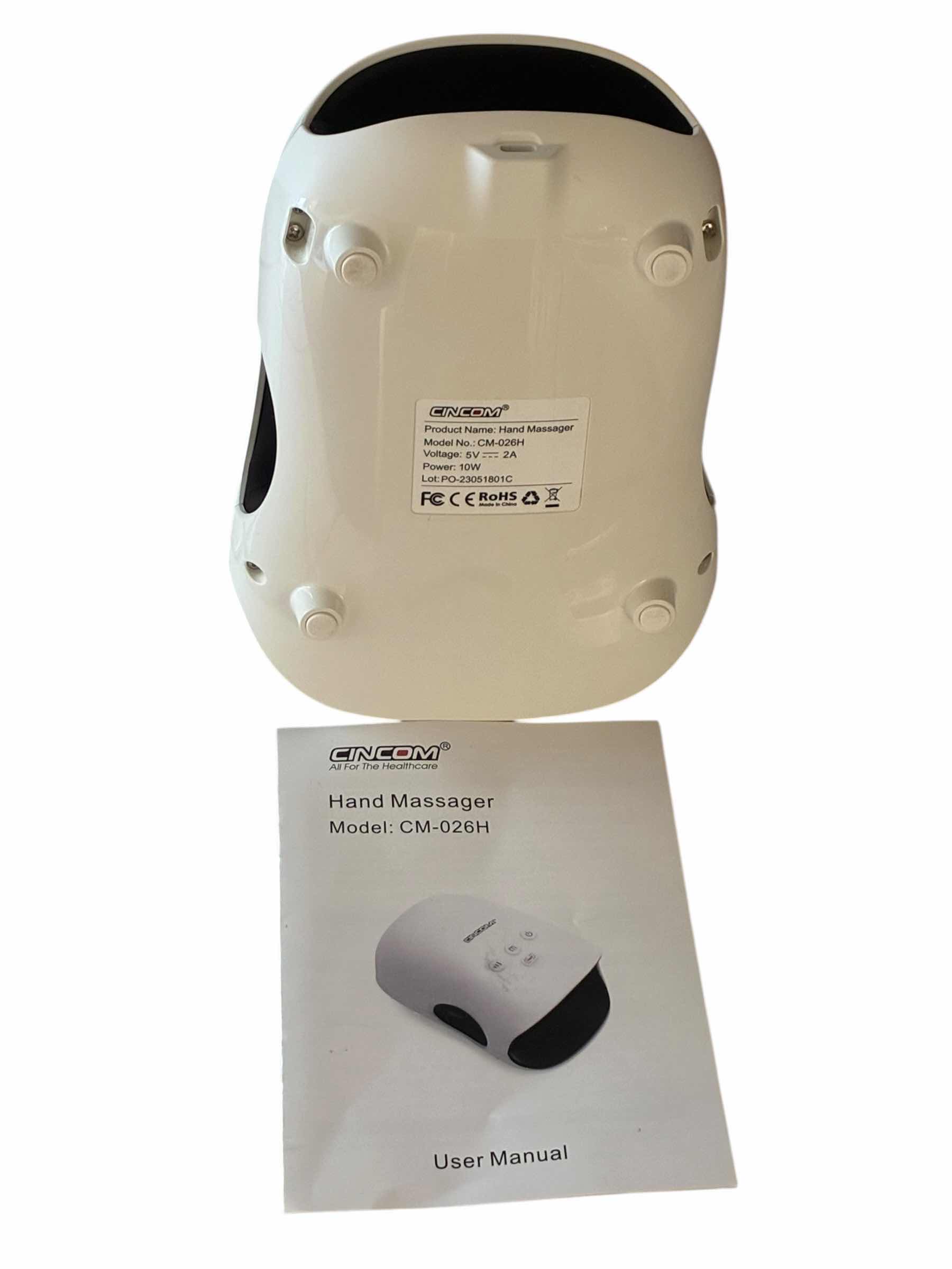 Photo 1 of CINCOM HAND MASSAGER MODEL CM-026H