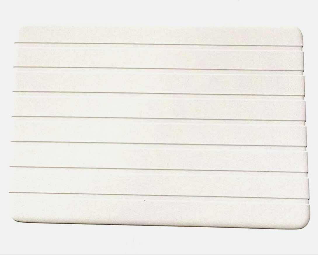 Photo 1 of 3PCS ADORA HOMES WHITE STONE BATH MAT