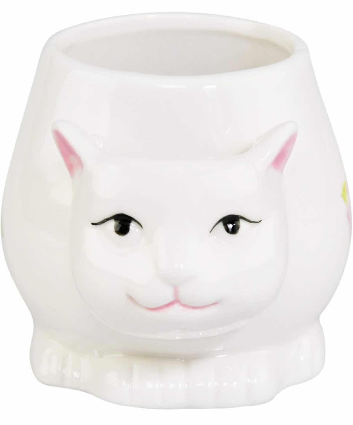 Photo 3 of CASE OF 12 HOME-X CERAMIC COFFEE MUG WITH CAT HEAD TEABAG HOLDER OFFICE HOME KITCHEN 12OZ