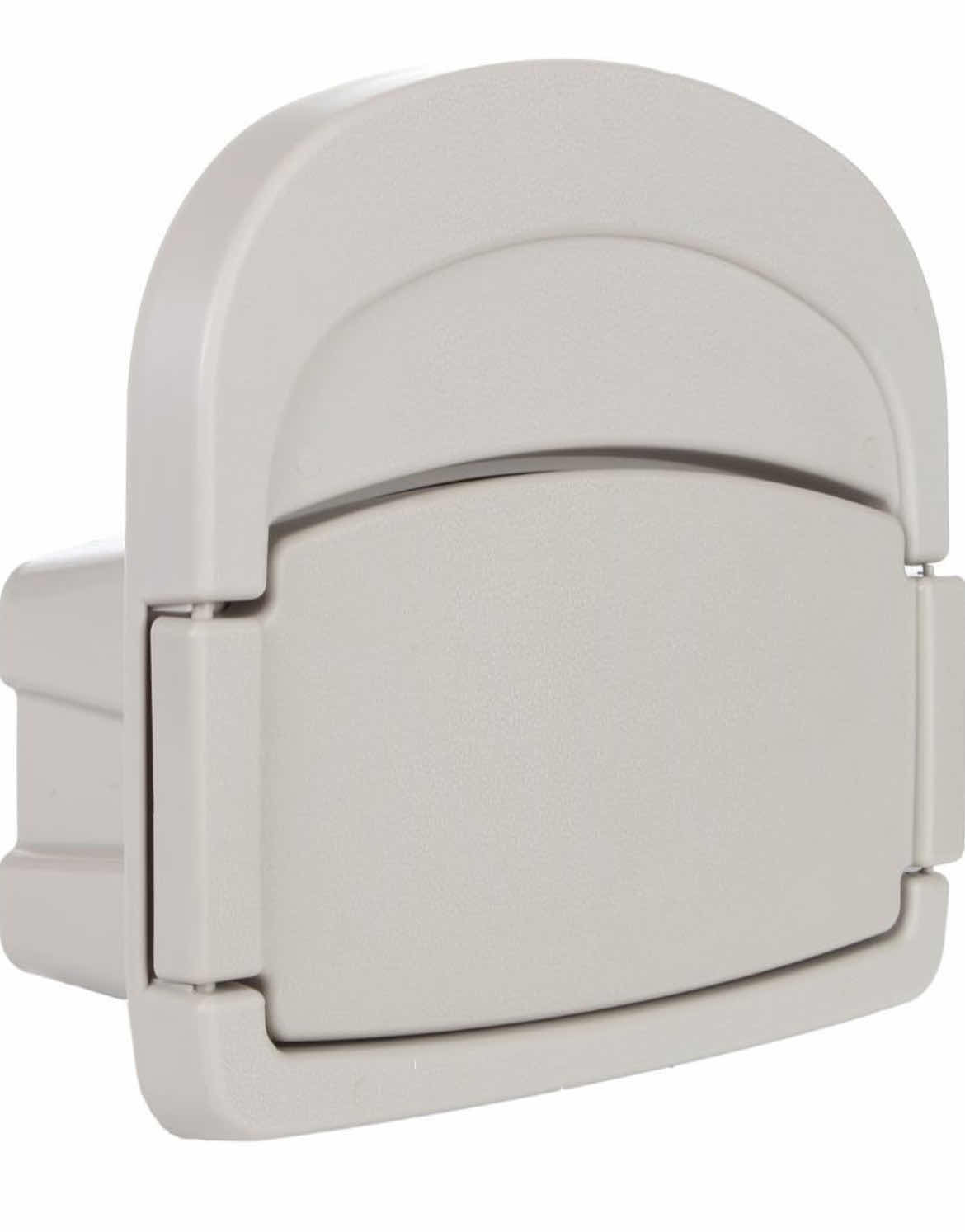 Photo 2 of CASE OF 6 HOME-X WALL MOUNT HOSE HOLDER WITH COMPARTMENT FOR HOSE ATTACHMENTS GREY (14" L x 12.5" H x 6" W)