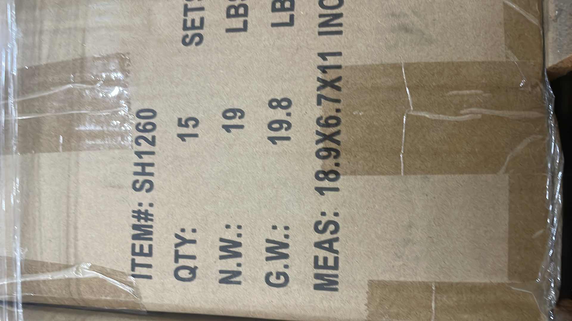 Photo 1 of CASE OF HOME-X WOODEN CLOTHESPINS 100 PCS PER SET/15 SETS PER CASE (1,500 CLOTHESPINS PER CASE)