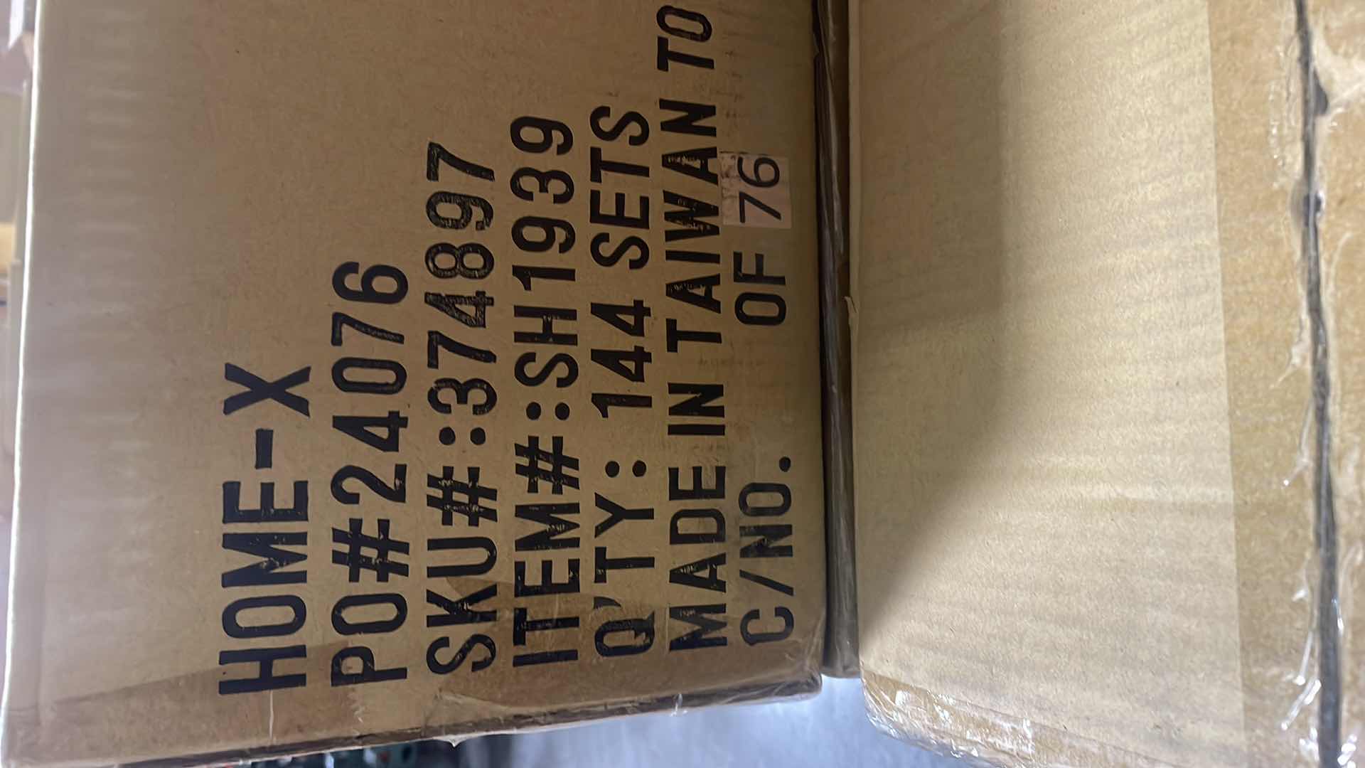 Photo 1 of CASE OF 144 HOME-X FLAT MICROWAVE COVER/SPLATTER GUARD SET OF 2  1-8” & 1-10”