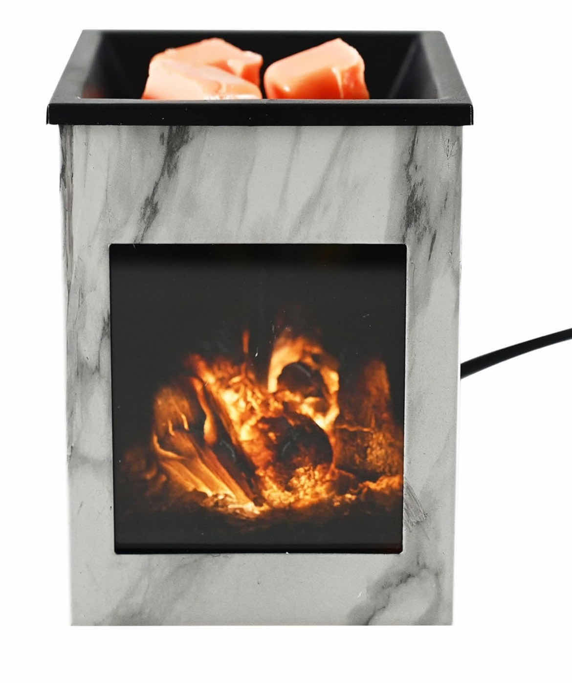 Photo 1 of CASE OF 12 HOME-X GLOWING FIREPLACE WAX WARMER MARBLE