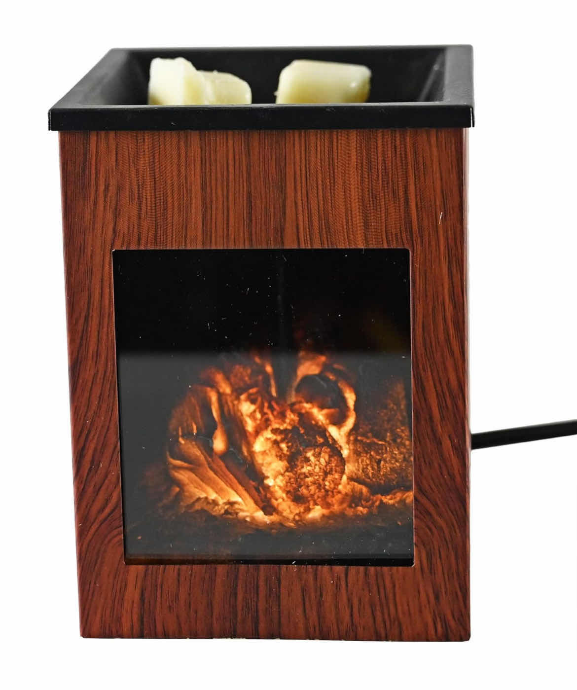 Photo 1 of CASE OF 12 HOME-X GLOWING FIREPLACE WAX WARMER CHERRYWOOD